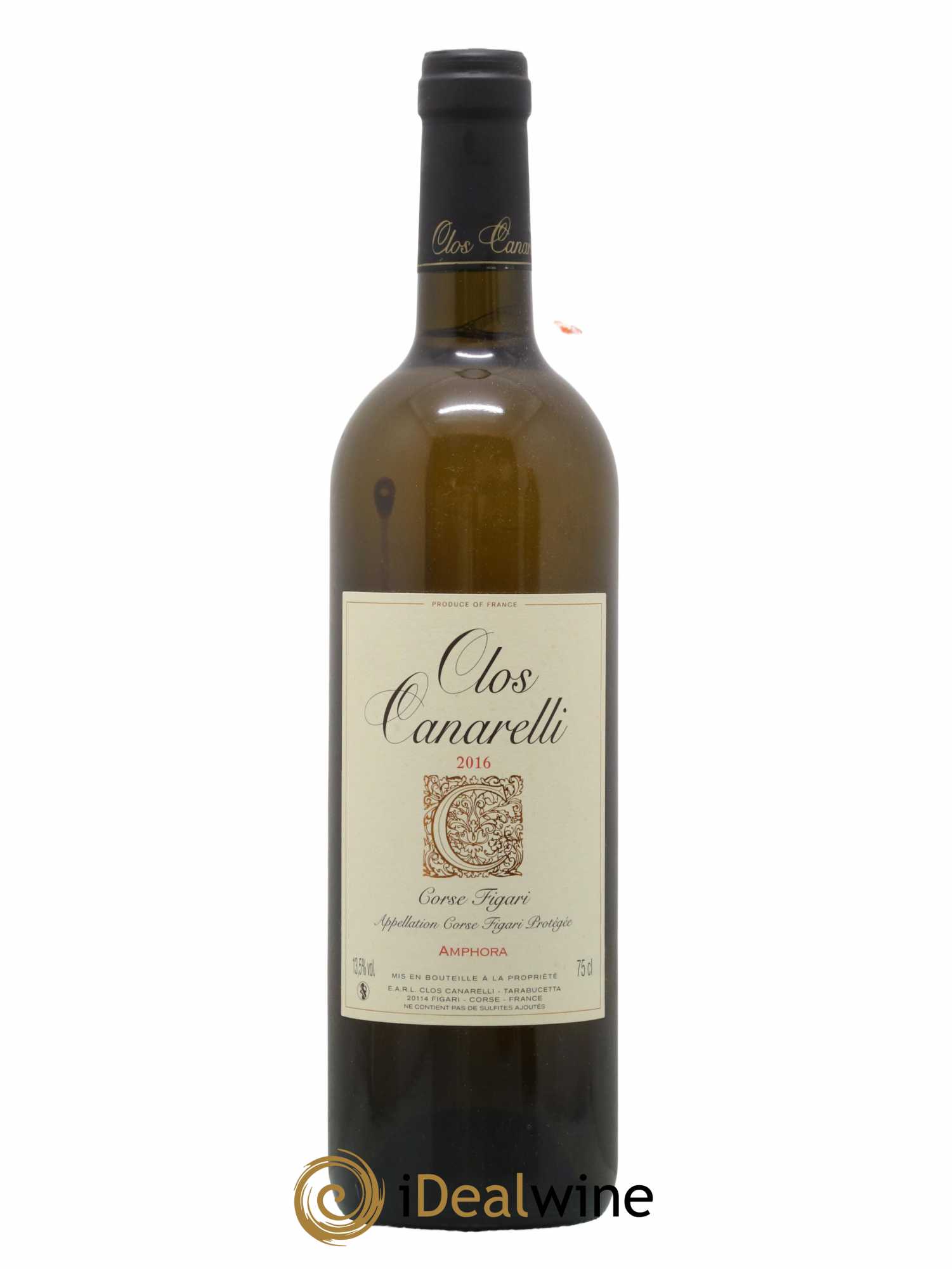 Figari Amphora Clos Canarelli 2016 - Lot de 1 bouteille - 0