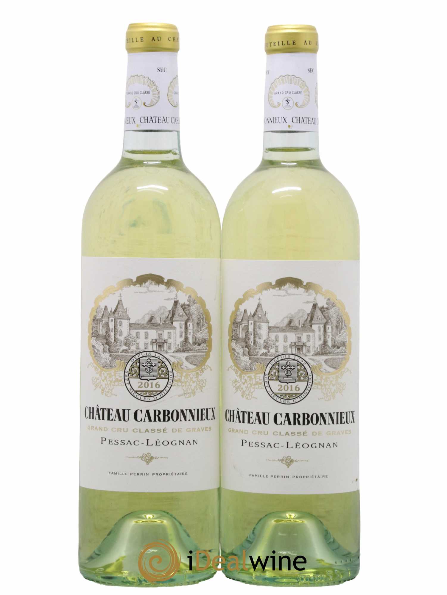 Château Carbonnieux Cru Classé de Graves 2016 - Lot de 2 bouteilles - 0