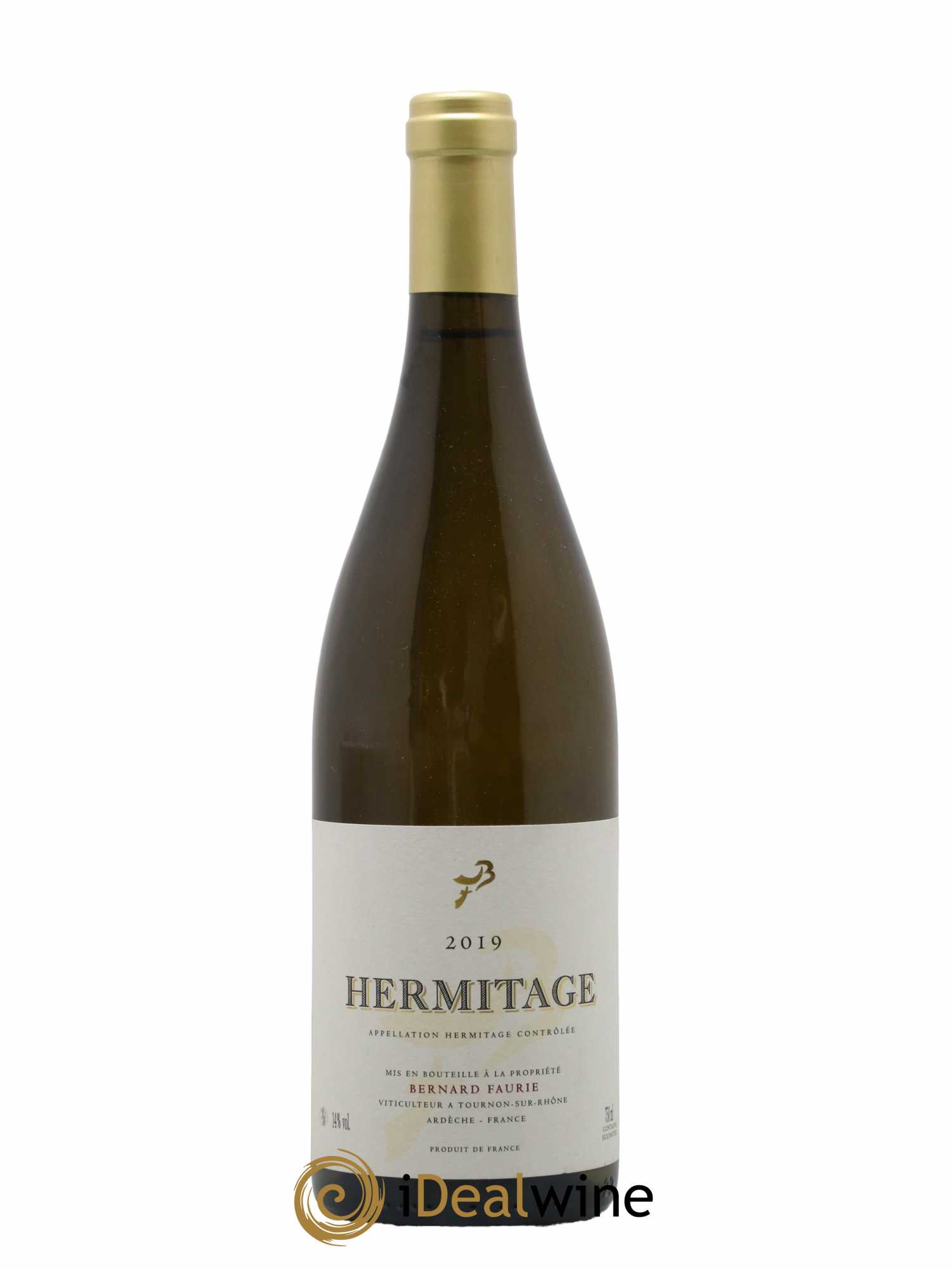 Hermitage Bernard Faurie 2019 - Lot de 1 bouteille - 0