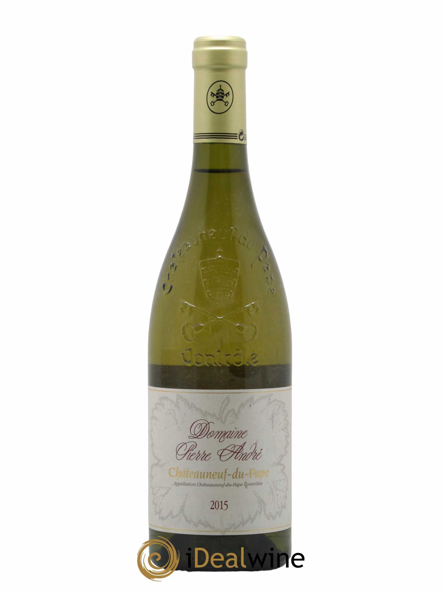 Châteauneuf-du-Pape Pierre André (Domaine) 2015 - Lot de 1 bouteille - 0