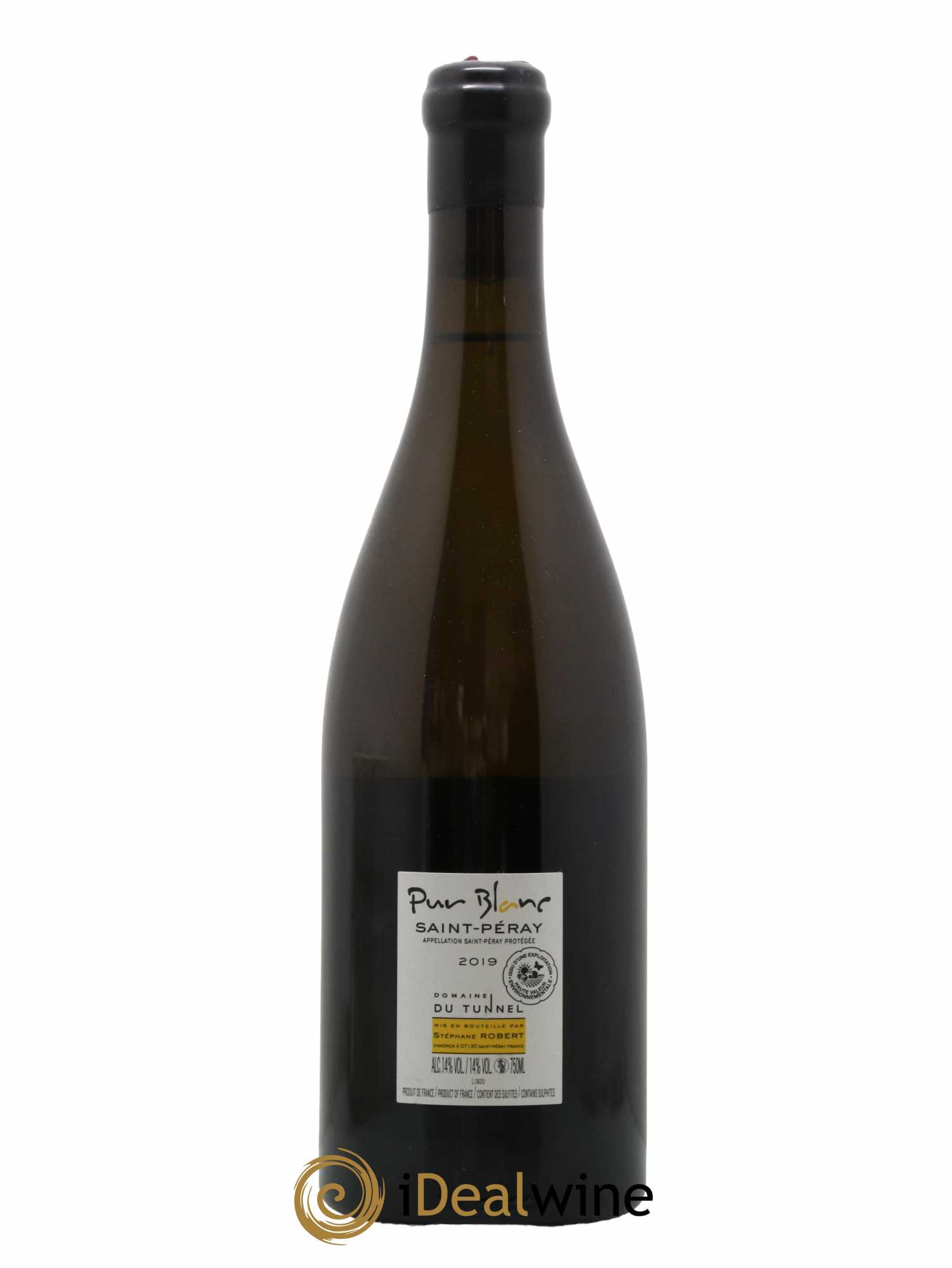 Saint-Péray Pur Blanc Tunnel (Domaine du) 2019 - Lot de 1 bouteille - 1