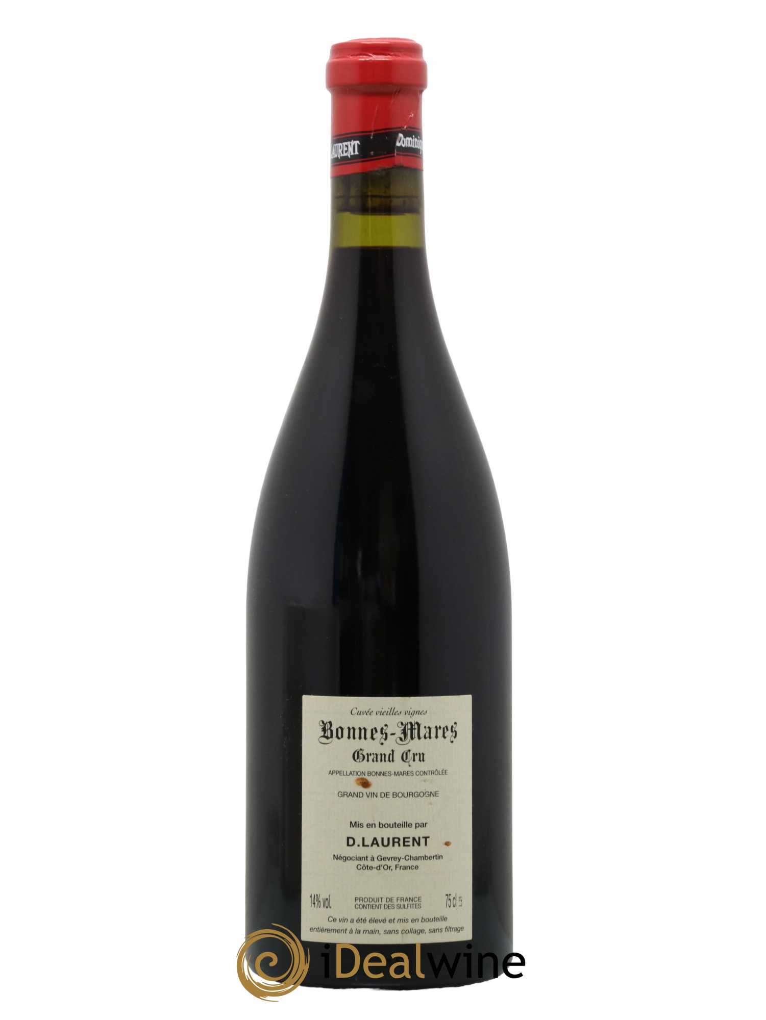 Bonnes-Mares Grand Cru Grande Cuvée Vieilles Vignes Dominique Laurent 2018 - Lot de 1 bouteille - 1