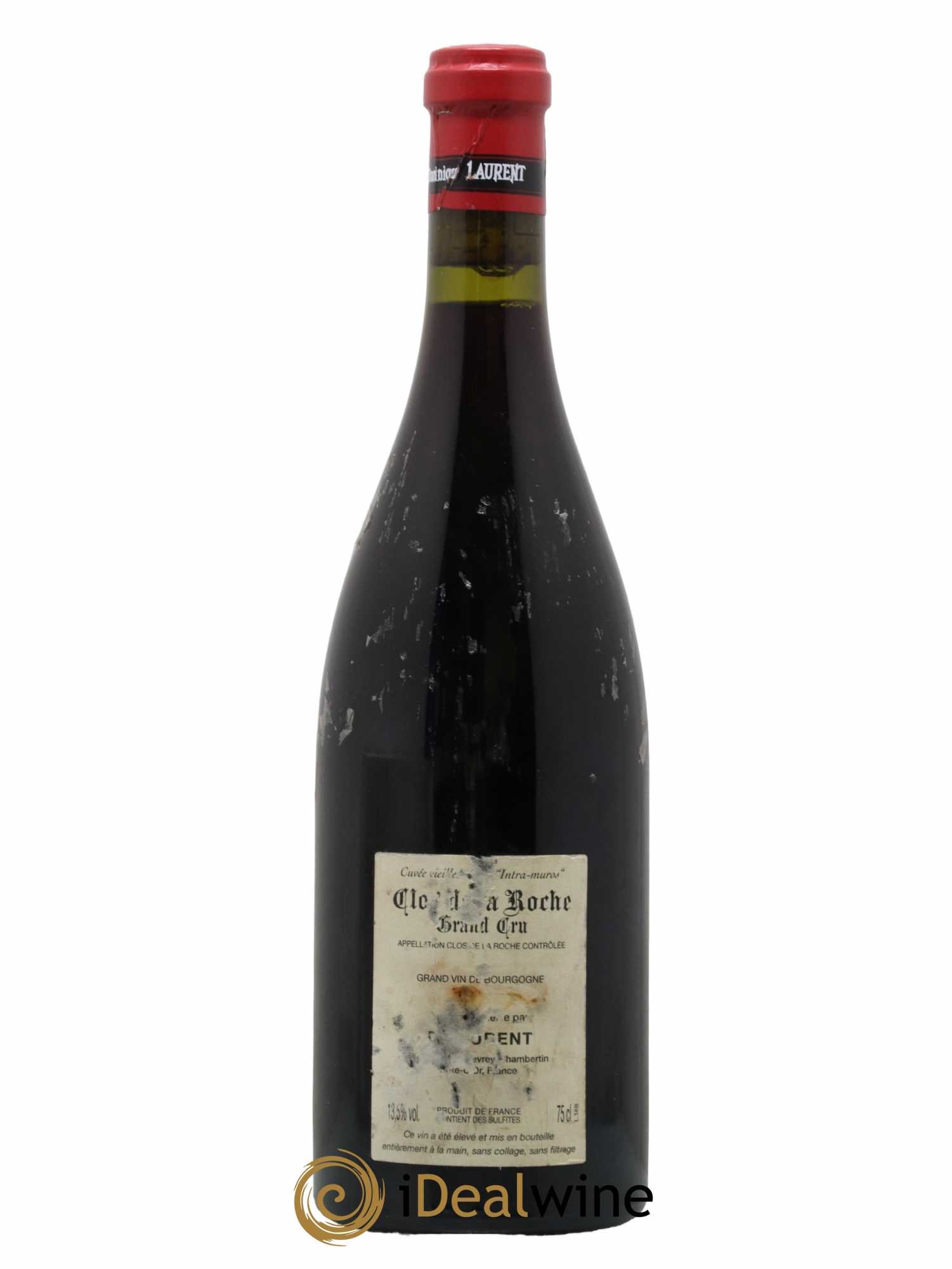 Clos de la Roche Grand Cru Vieilles vignes Intra-muros Dominique Laurent 2011 - Lot de 1 bouteille - 1