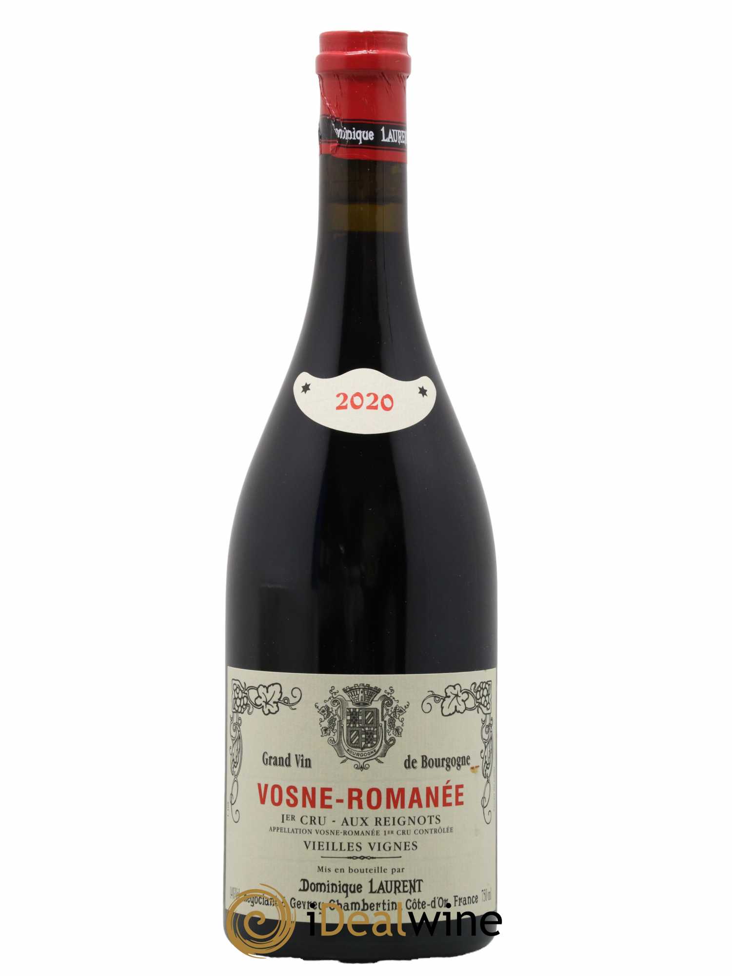 Vosne-Romanée 1er Cru Aux Reignots Vielles Vignes Dominique Laurent 2020 - Lot de 1 bouteille - 0