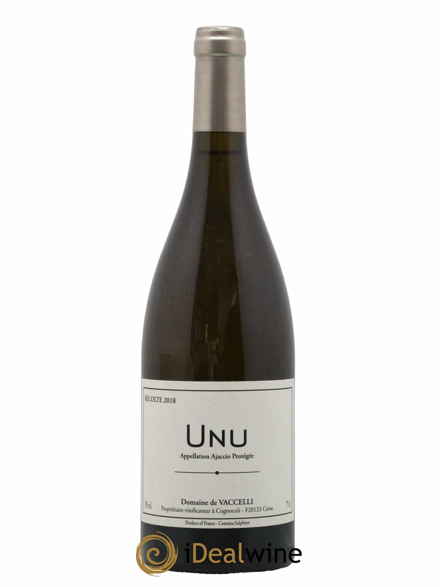 Ajaccio Unu Vaccelli 2018 - Lot de 1 bouteille - 0