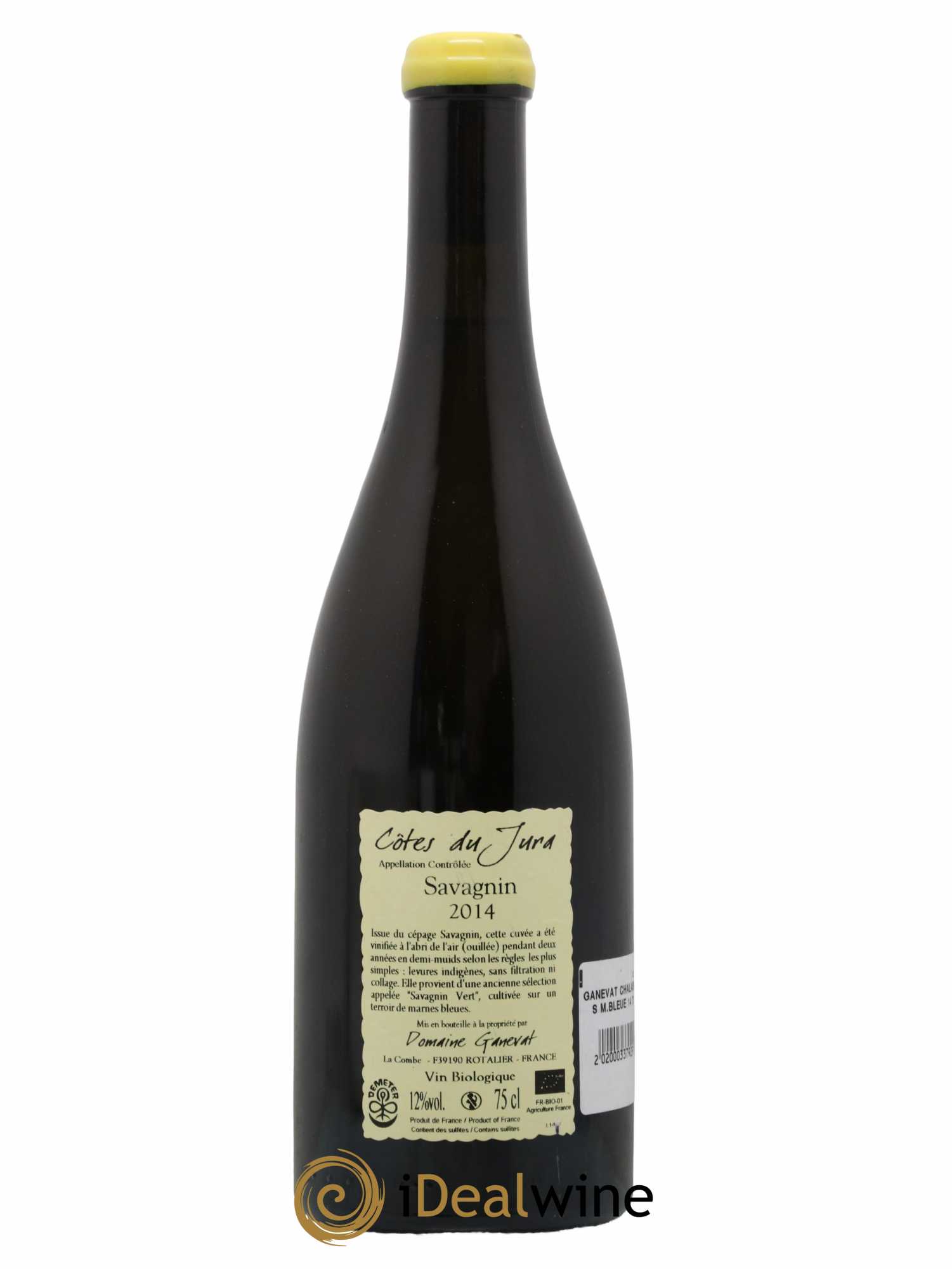 Côtes du Jura Les Chalasses Marnes Bleues Jean-François Ganevat (Domaine) 2014 - Lot de 1 bouteille - 1
