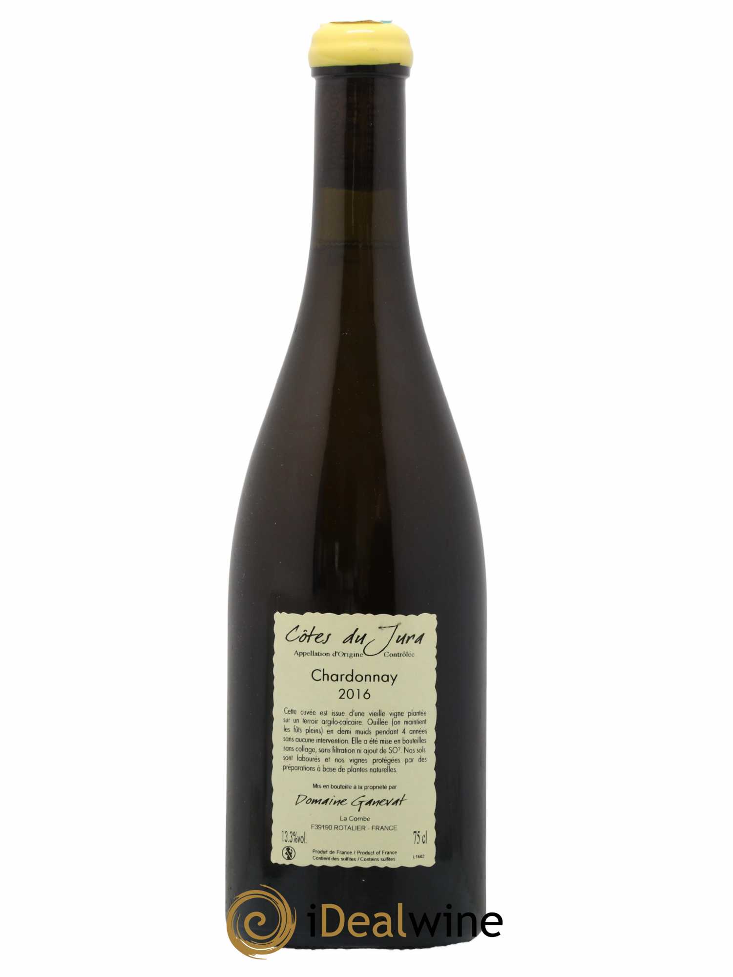 Côtes du Jura Les Chamois du Paradis Jean-François Ganevat (Domaine) 2016 - Lot de 1 bouteille - 1