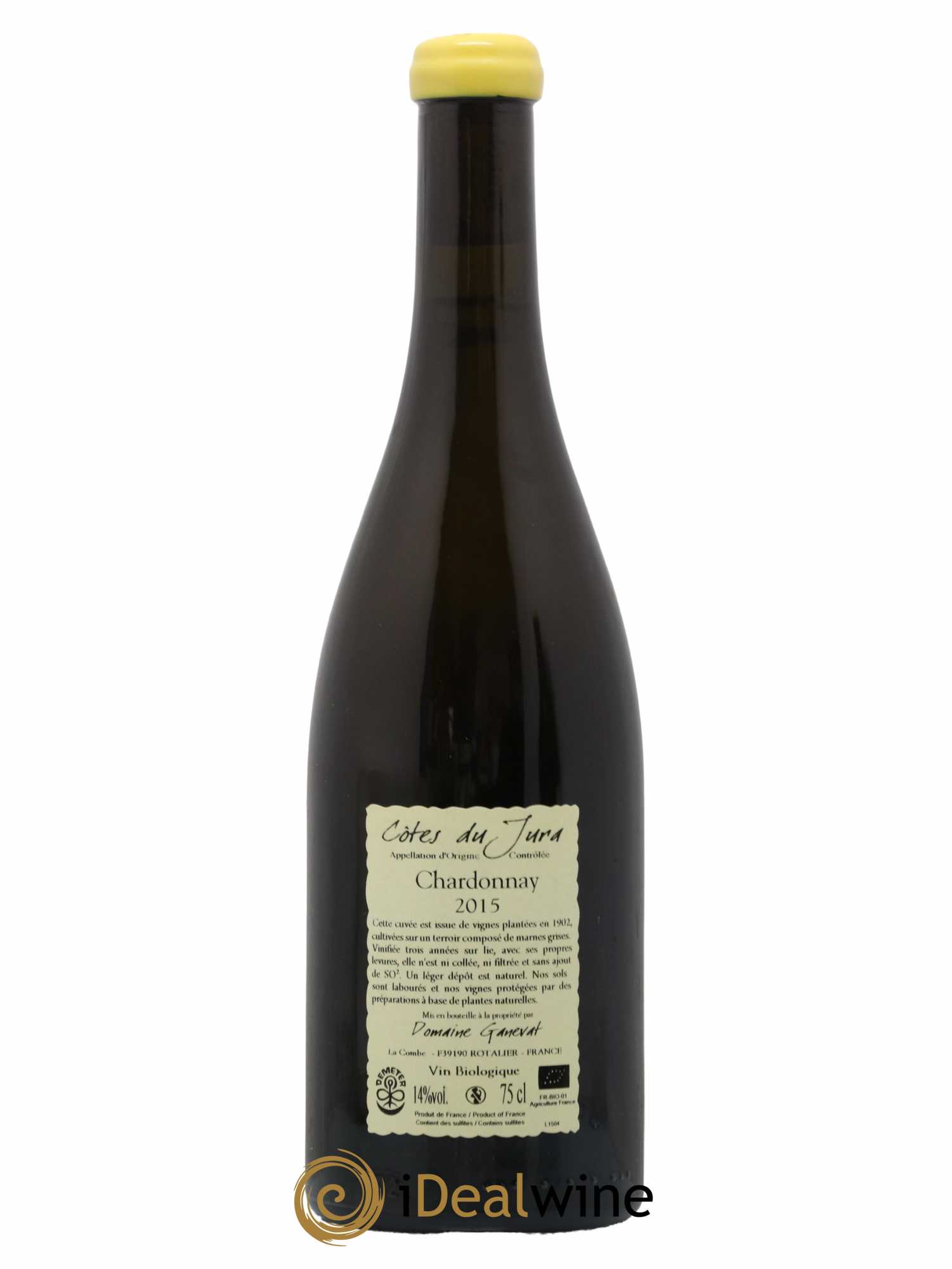 Côtes du Jura Les Chalasses Vieilles Vignes Jean-François Ganevat (Domaine) 2015 - Lot de 1 bouteille - 1