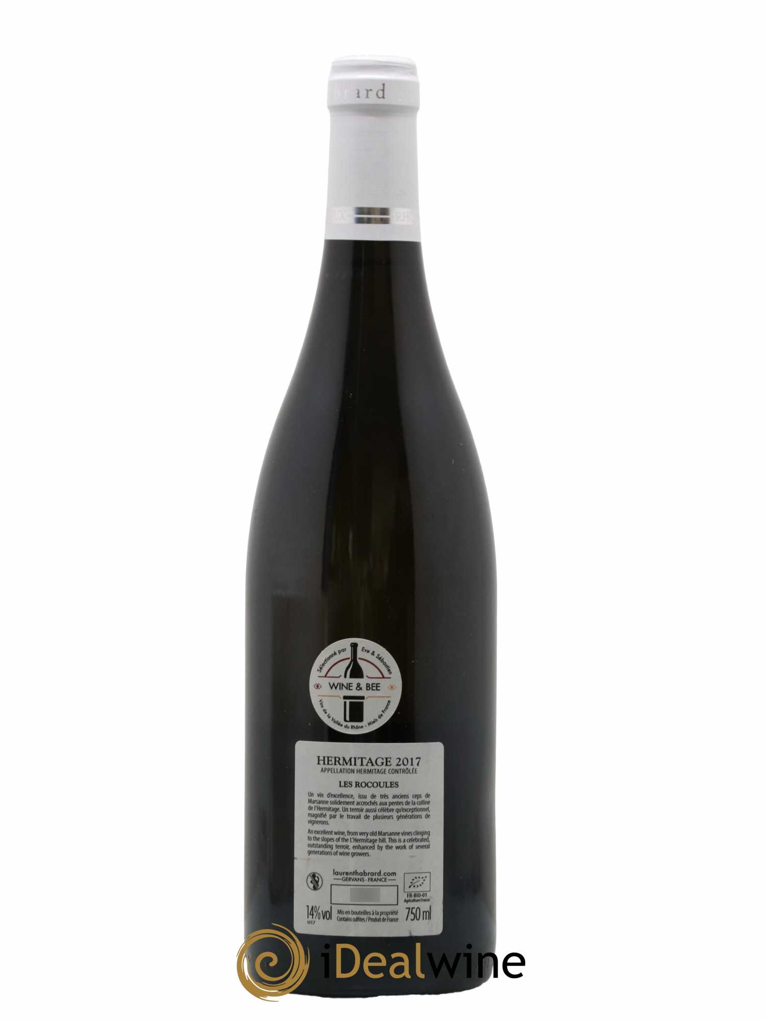 Hermitage Les Rocoules Laurent Habrard 2017 - Lot de 1 bouteille - 1