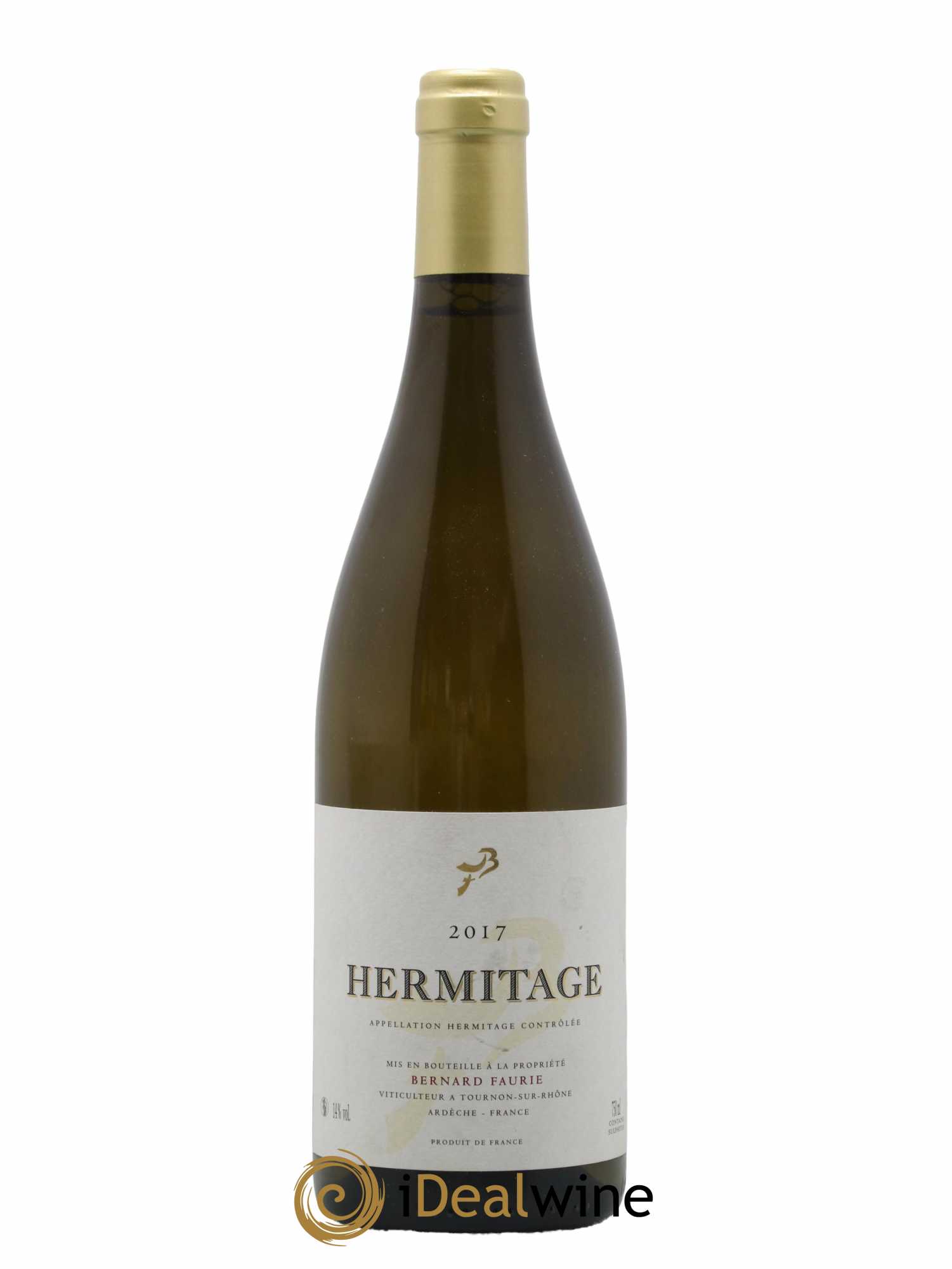 Hermitage Bernard Faurie 2017 - Lot de 1 bouteille - 0