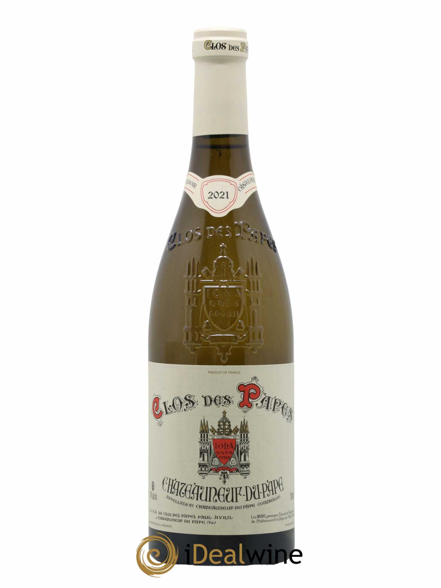 Châteauneuf-du-Pape Clos des Papes - Paul Avril 2021 - Lot de 1 bouteille - 0