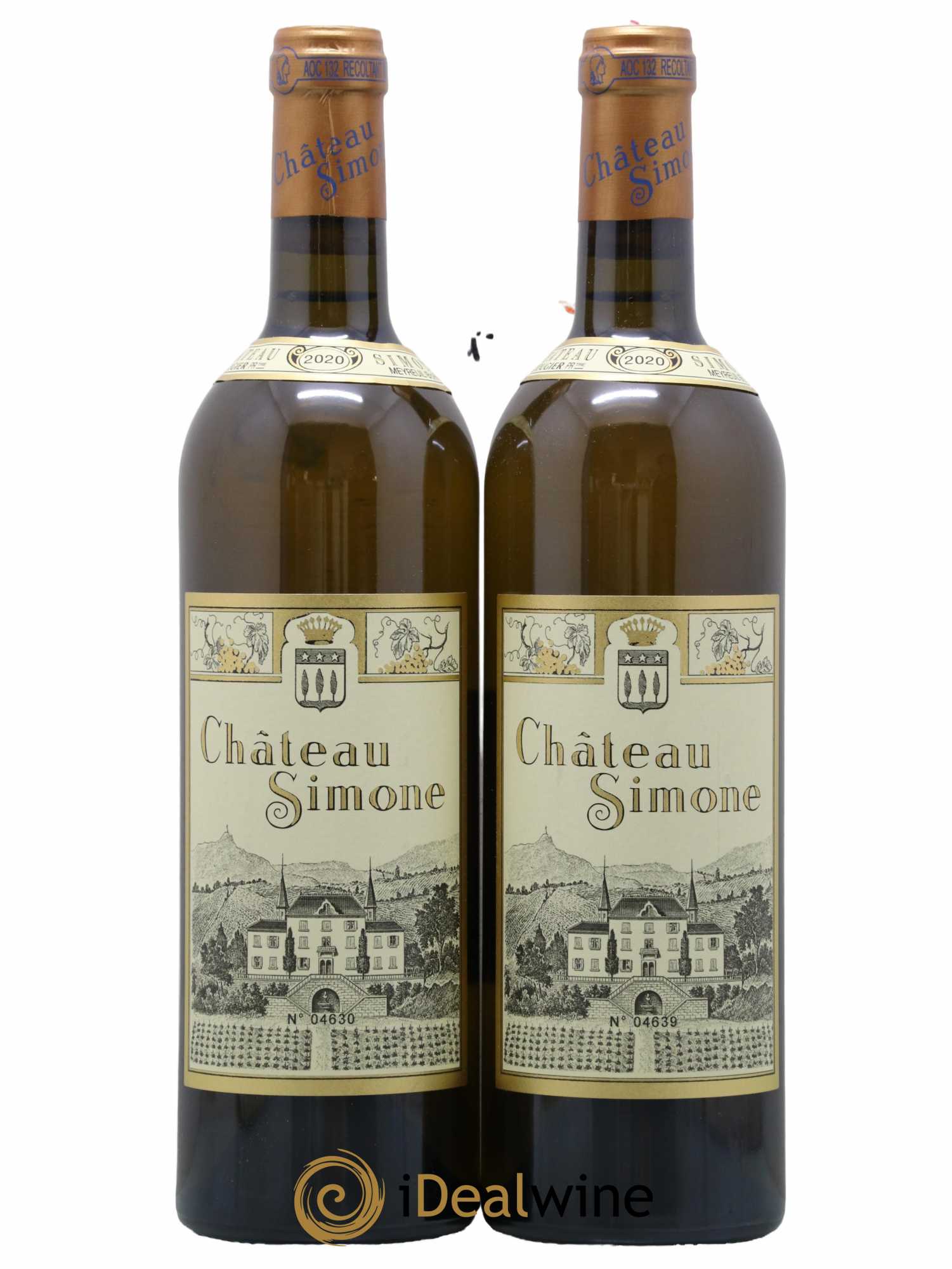 Palette Château Simone Famille Rougier 2020 - Posten von 2 Flaschen - 0