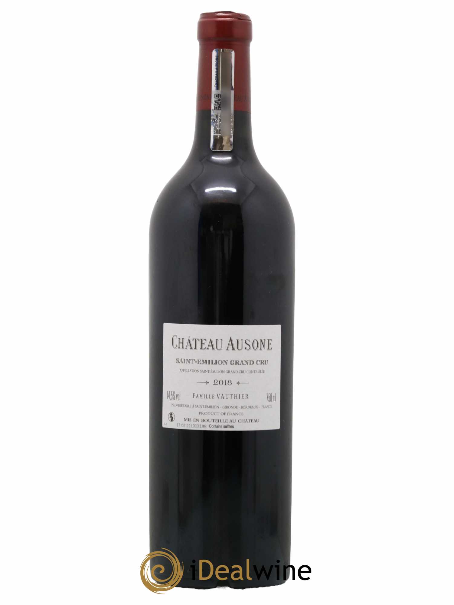 Château Ausone 1er Grand Cru Classé A 2018 - Lot de 1 bouteille - 1