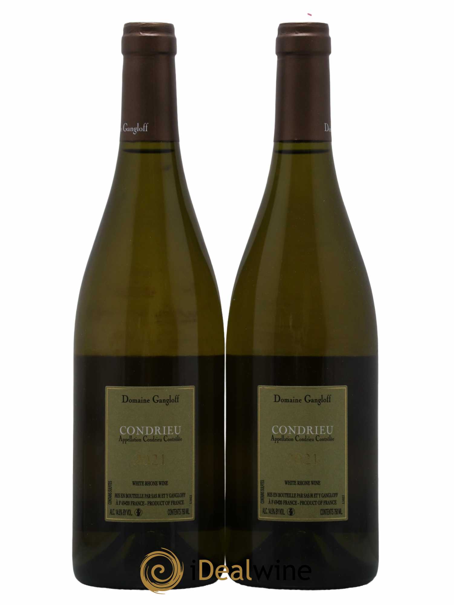 Condrieu Domaine Gangloff (Domaine) 2021 - Lot de 2 bouteilles - 1