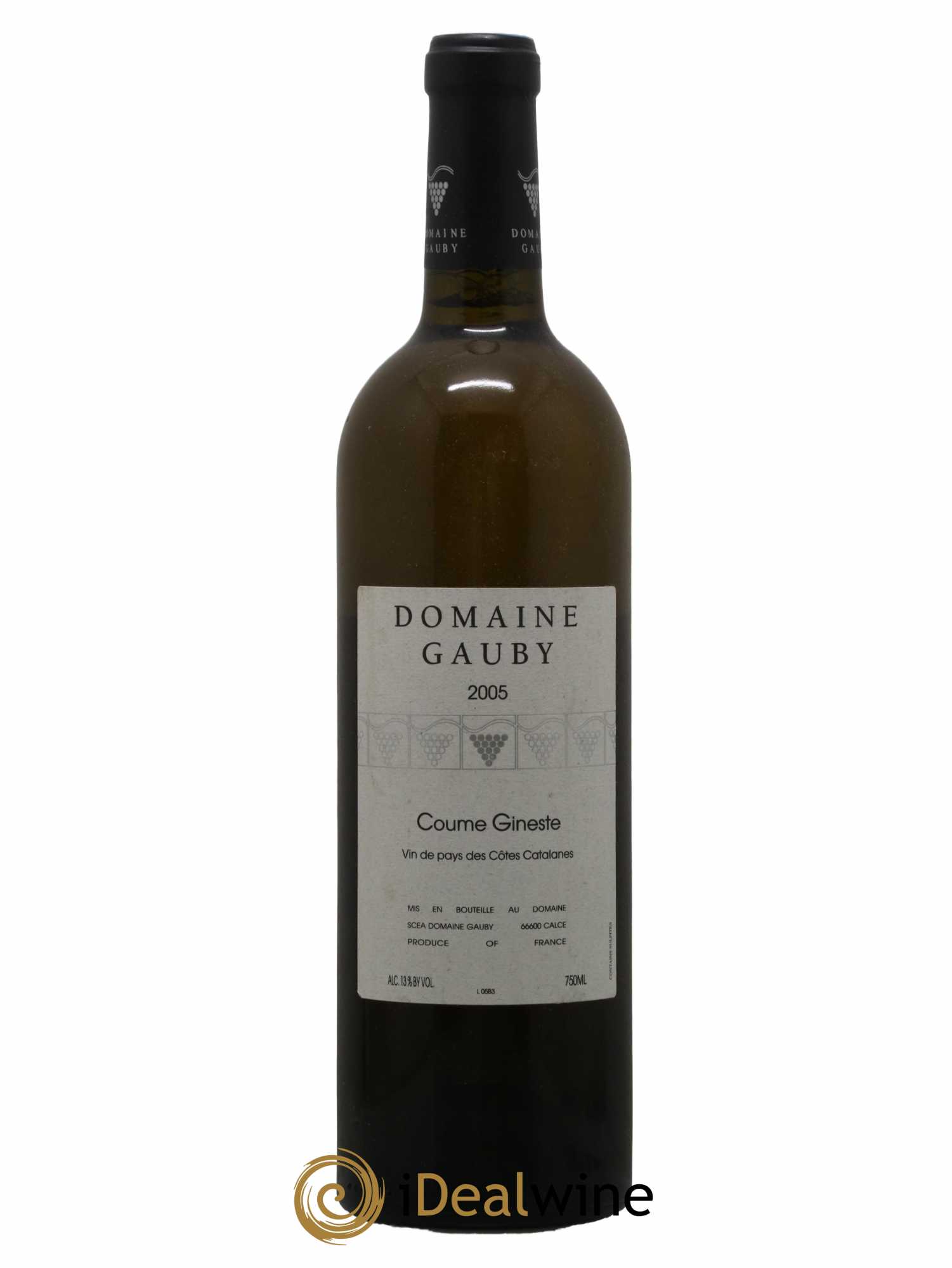 Côtes Catalanes Coume Gineste Gauby (Domaine) 2005 - Lot de 1 bouteille - 0