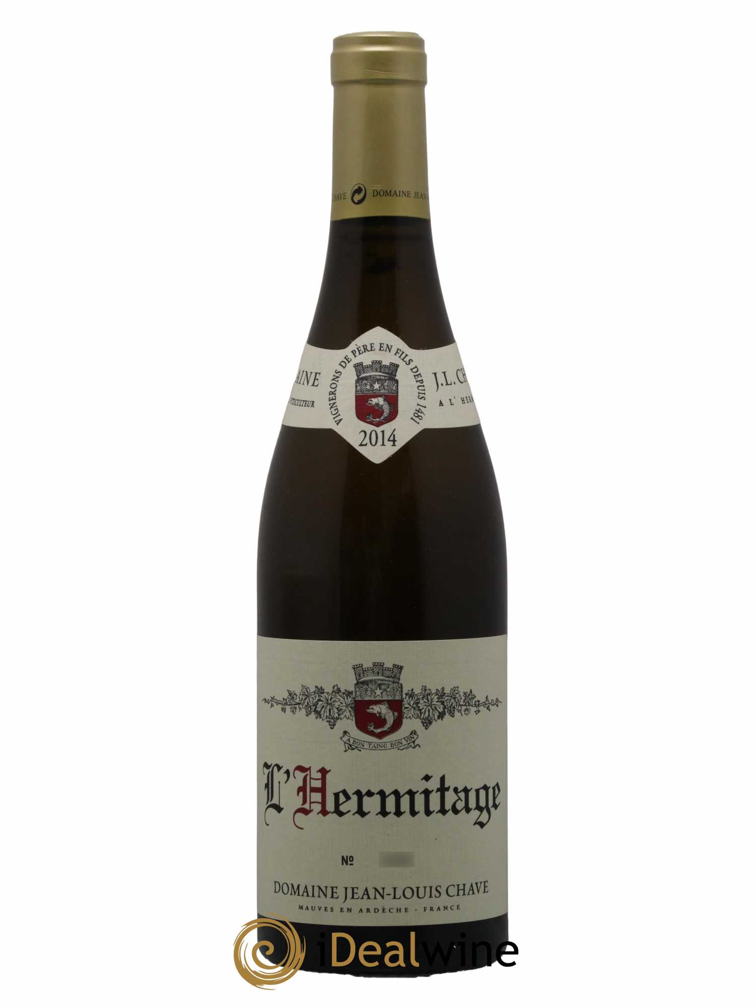 Hermitage Jean-Louis Chave 2014 - Lot de 1 bouteille - 0