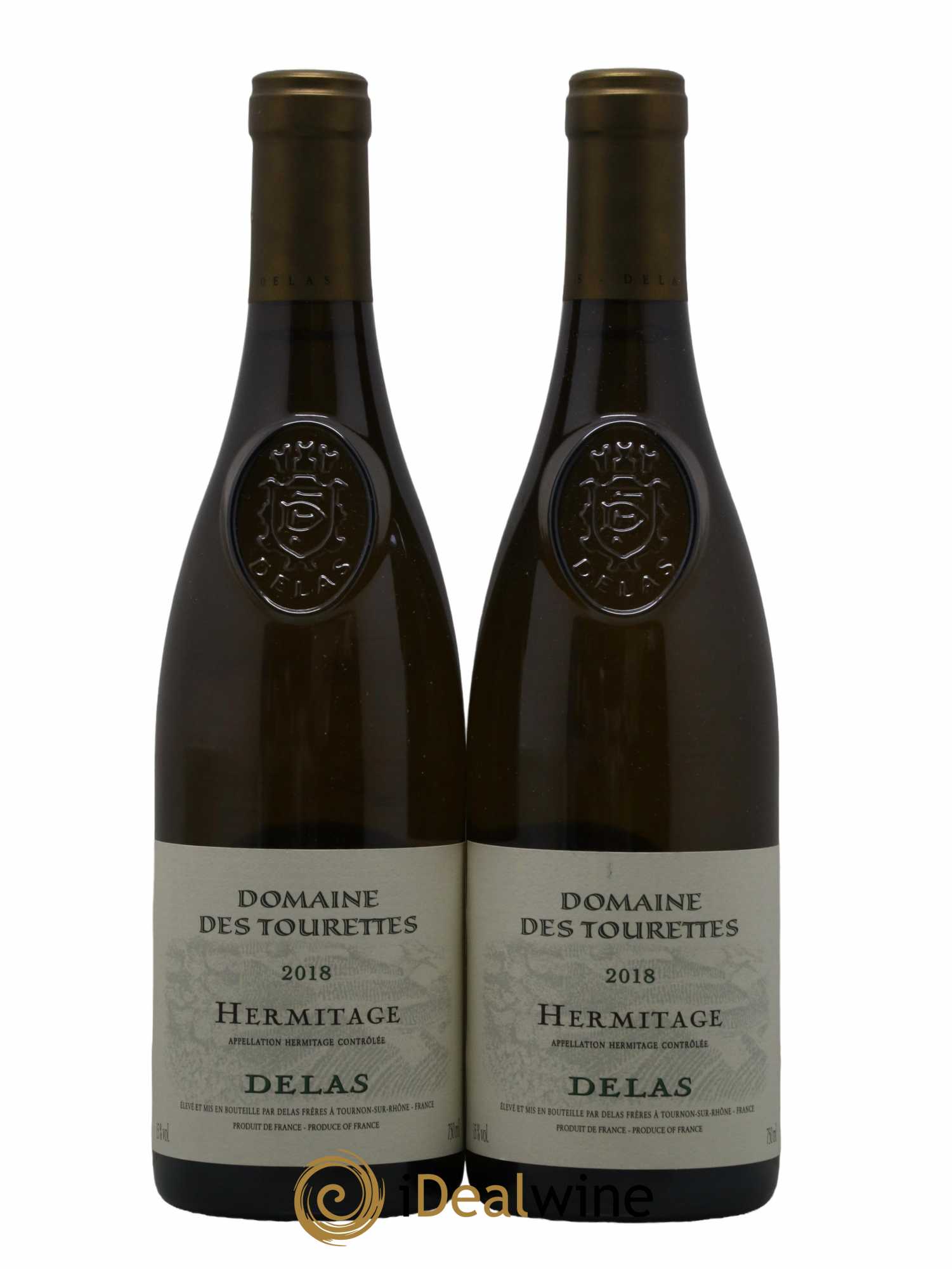 Hermitage Marquise de la Tourette Delas Frères 2018 - Lot de 2 bouteilles - 0