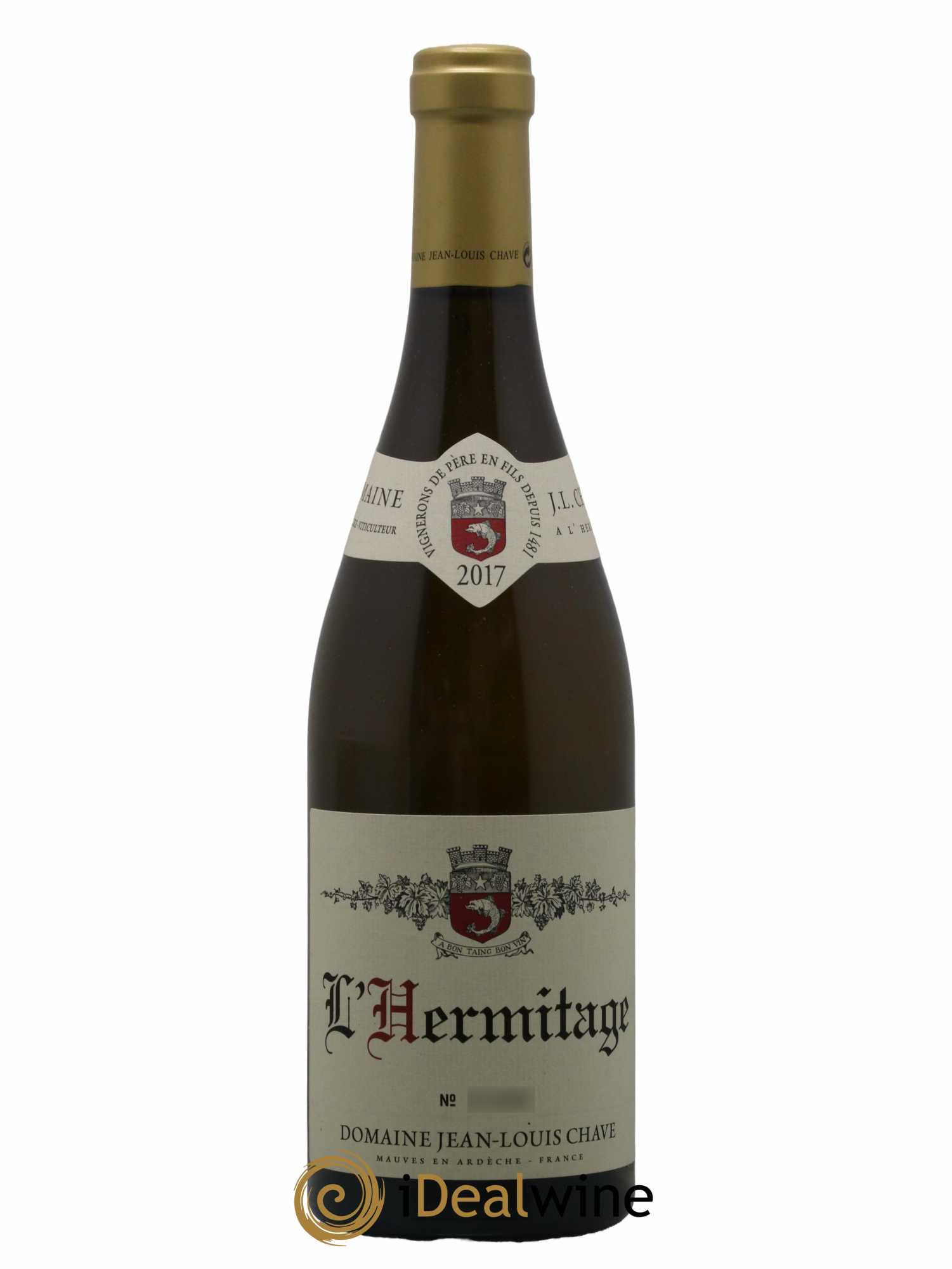 Hermitage Jean-Louis Chave 2017 - Lot de 1 bouteille - 0