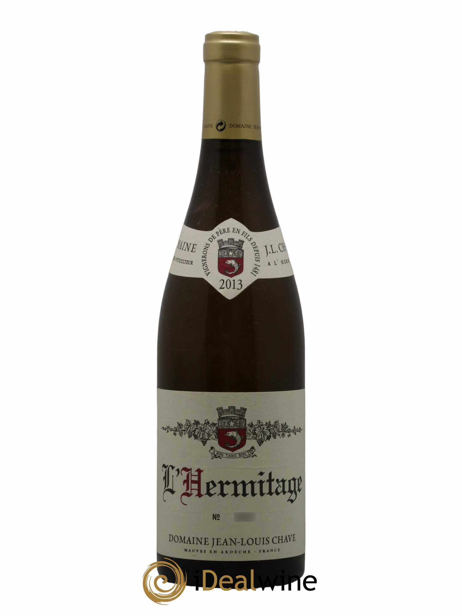 Hermitage Jean-Louis Chave 2013 - Lot de 1 bouteille - 0