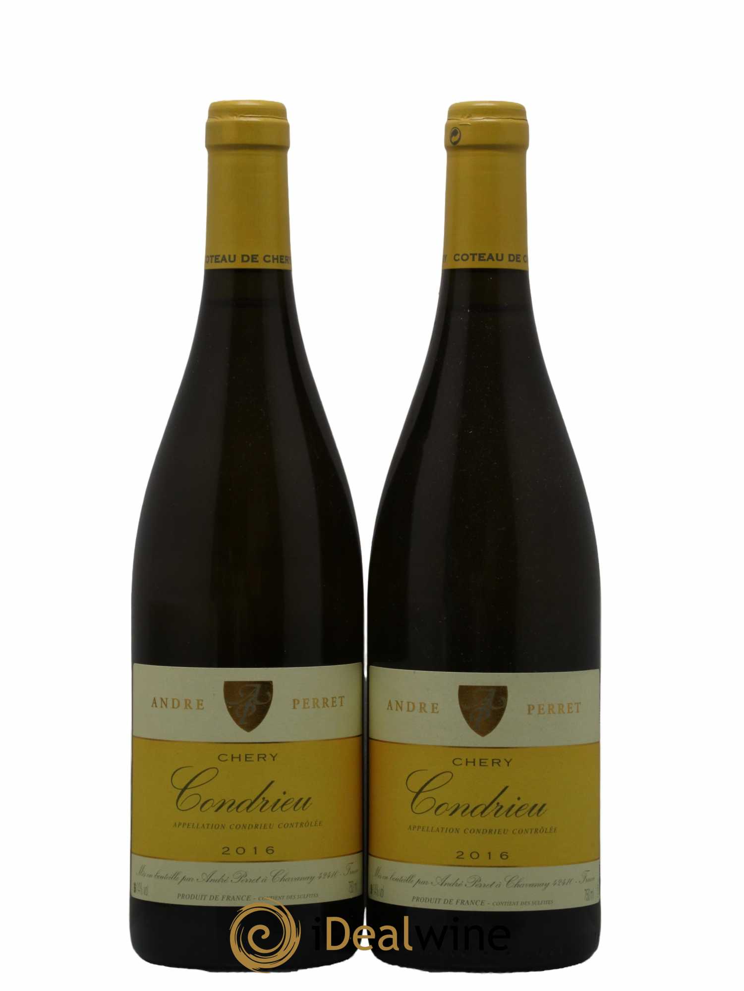 Condrieu Chery André Perret 2016 - Lot de 2 bouteilles - 0