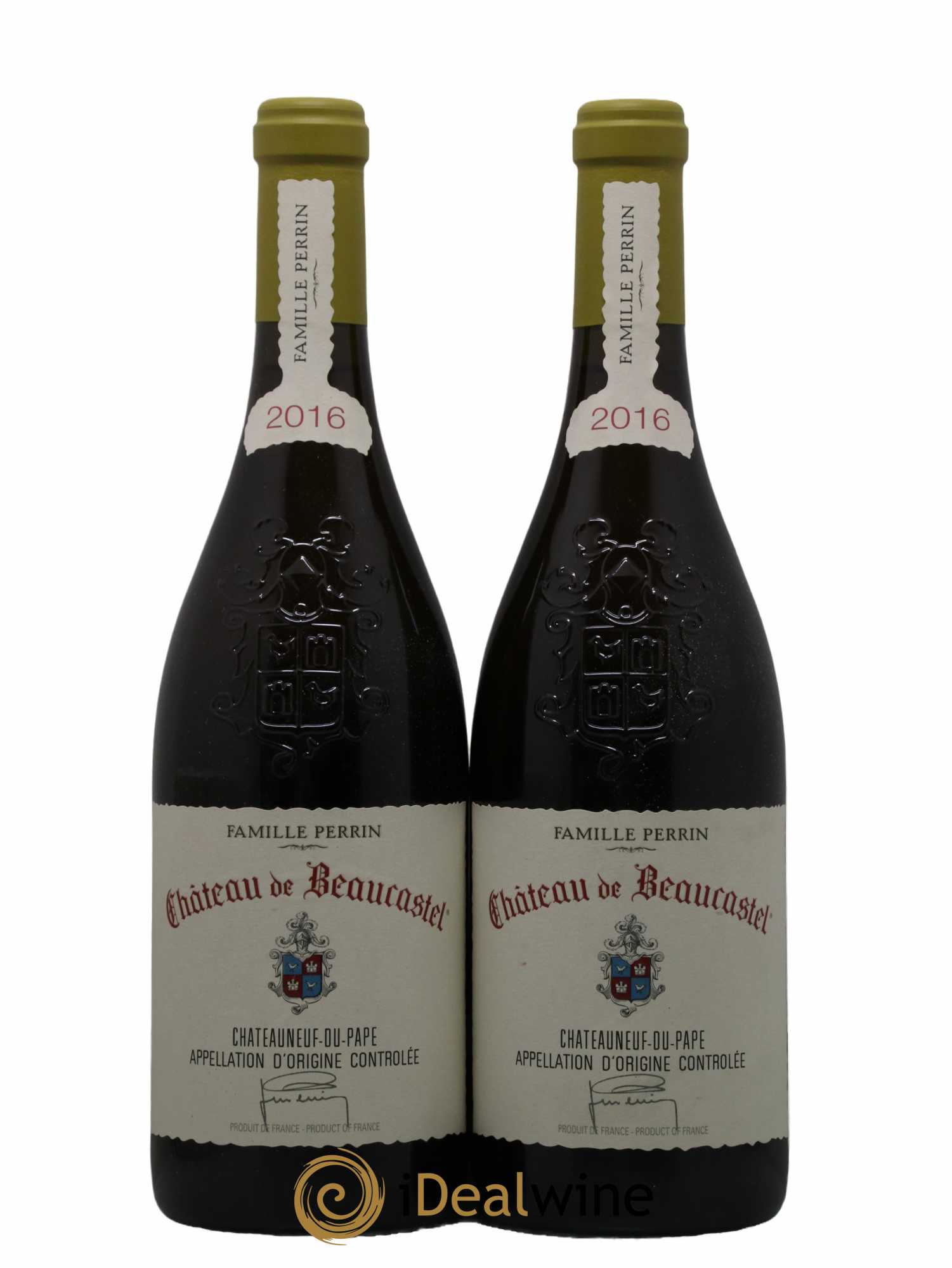 Châteauneuf-du-Pape Château de Beaucastel Famille Perrin 2016 - Lot de 2 bouteilles - 0
