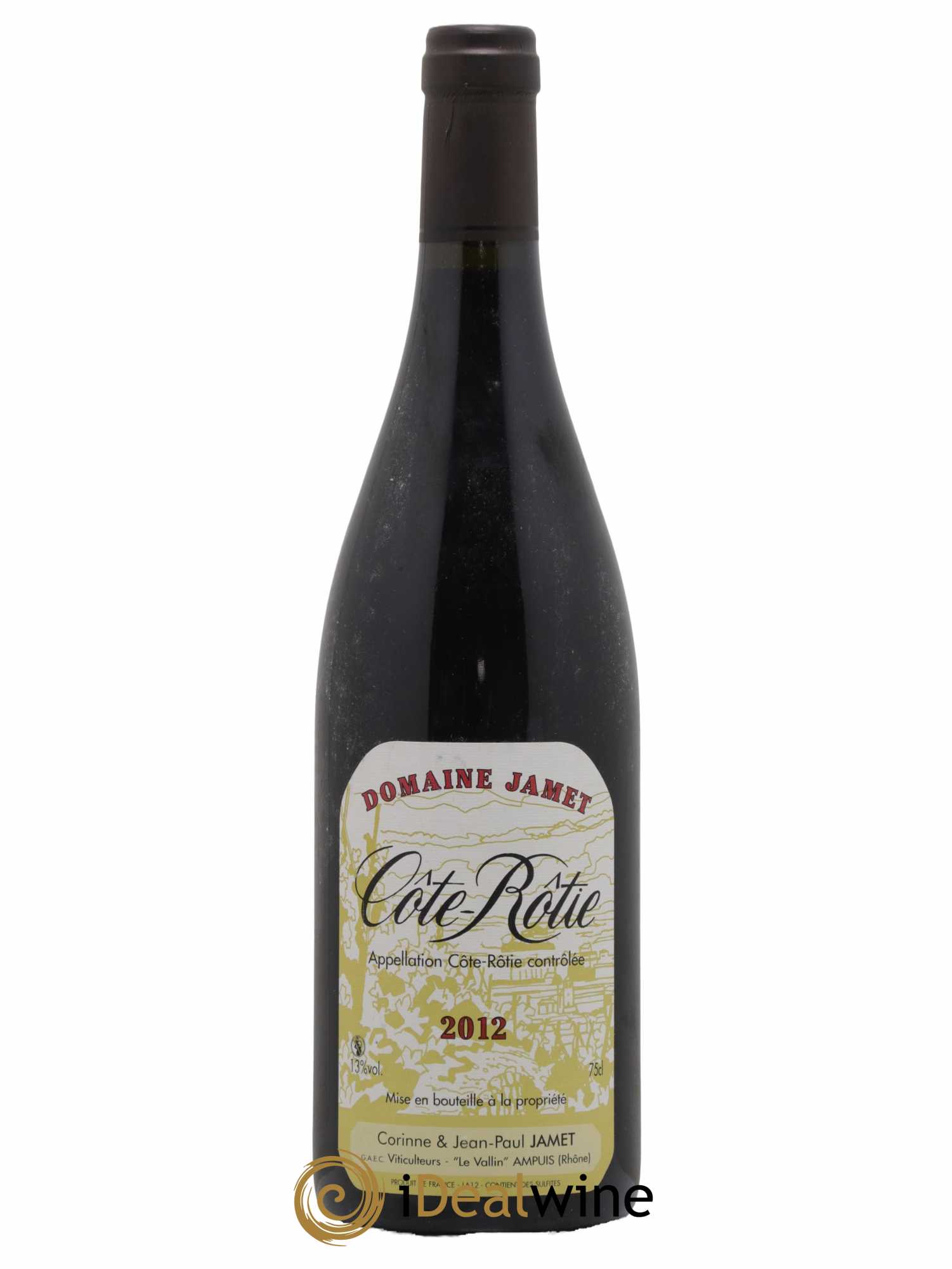 Côte-Rôtie Jamet (Domaine) 2012 - Lot de 1 bouteille - 0