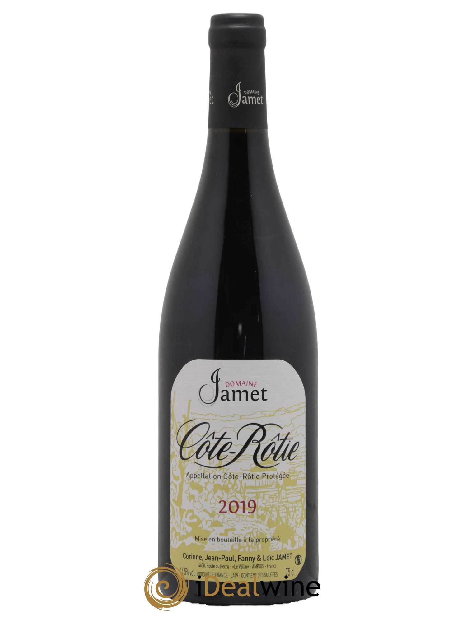Côte-Rôtie Jamet (Domaine) 2019 - Lot de 1 bouteille - 0