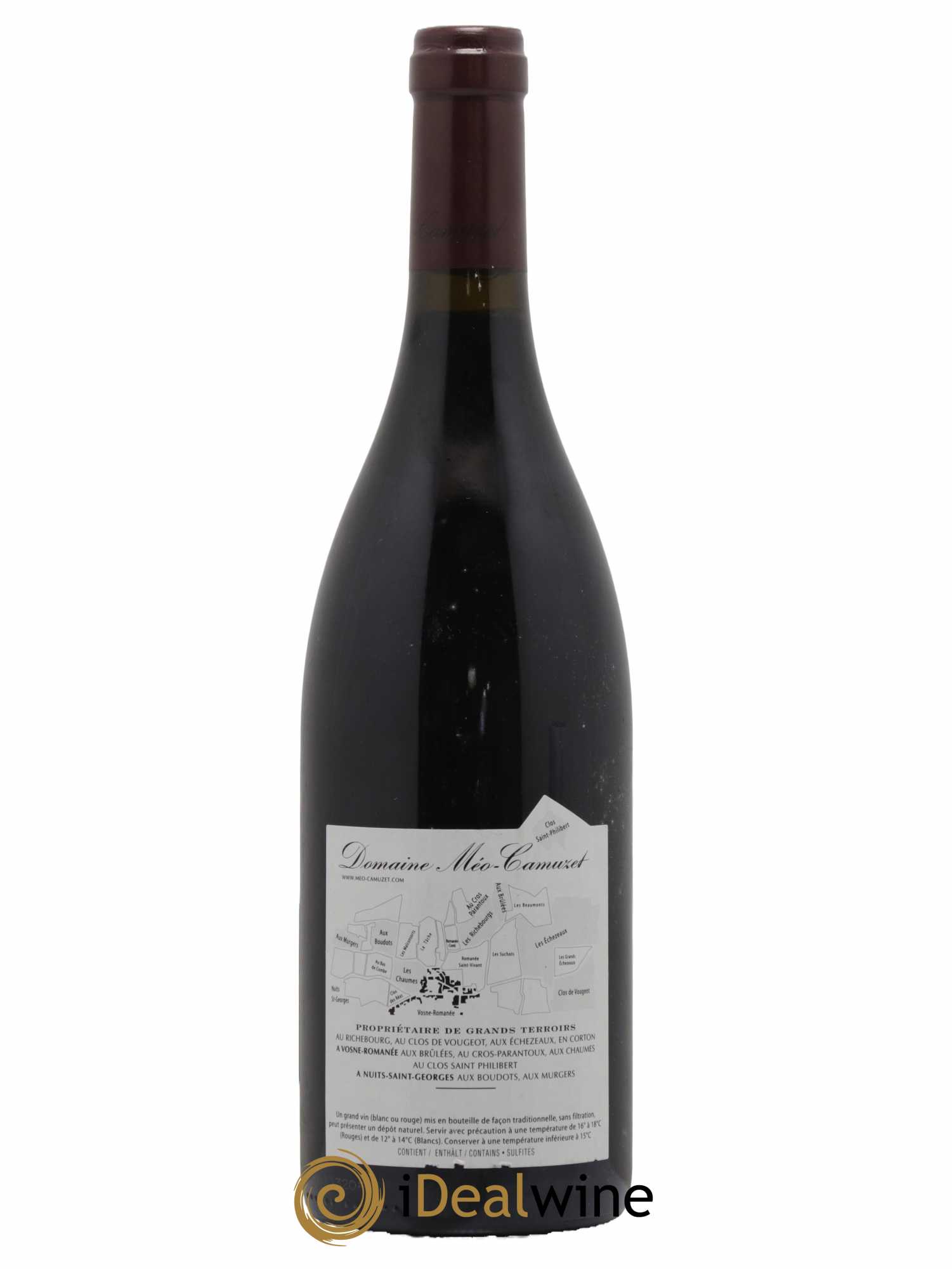 Vosne-Romanée 1er Cru Les Chaumes Méo-Camuzet (Domaine) 2016 - Lot de 1 bouteille - 1