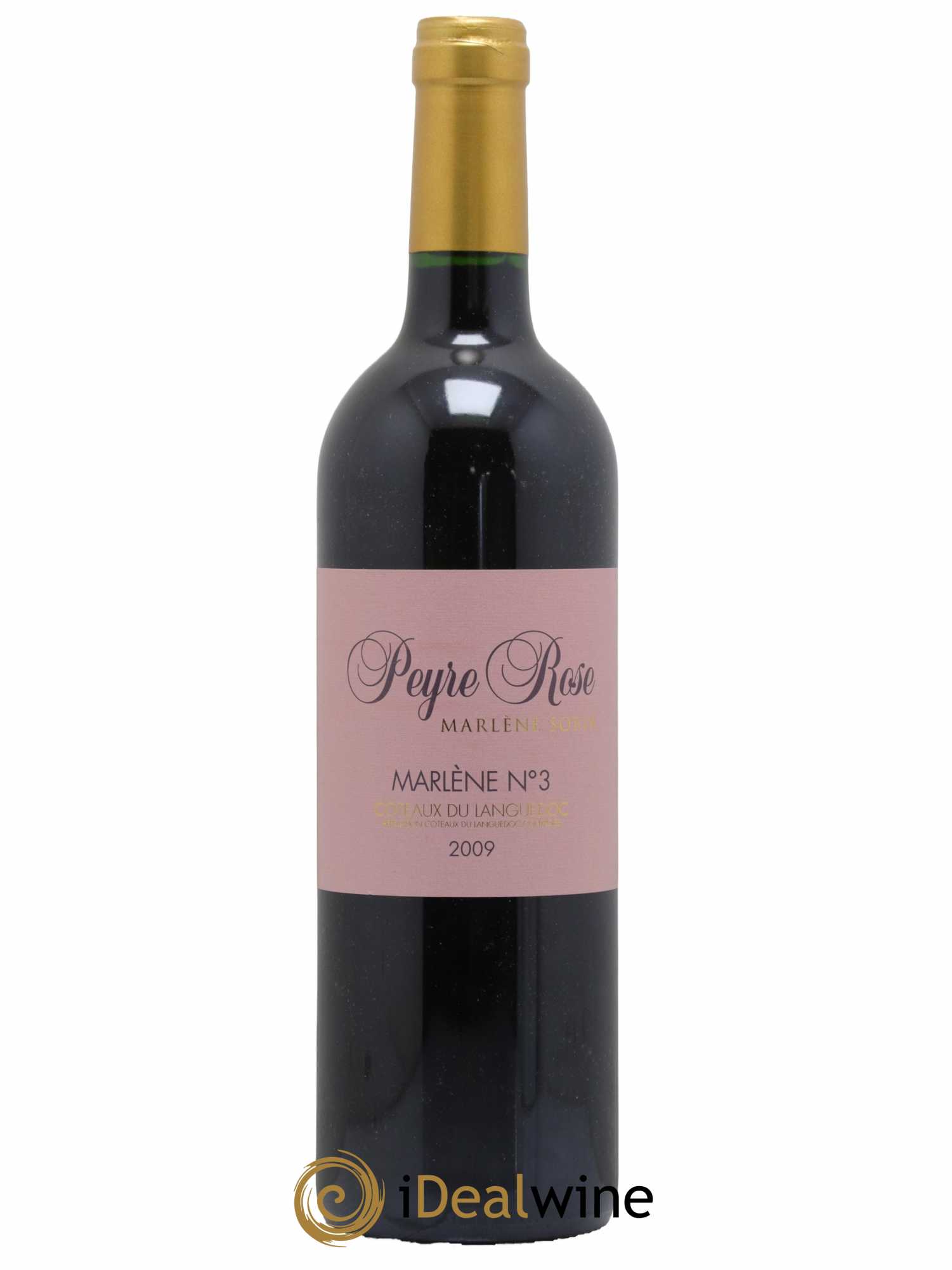 Vin de France (anciennement Coteaux du Languedoc) Peyre Rose Marlène n°3 Marlène Soria 2009 - Lot de 1 bouteille - 0