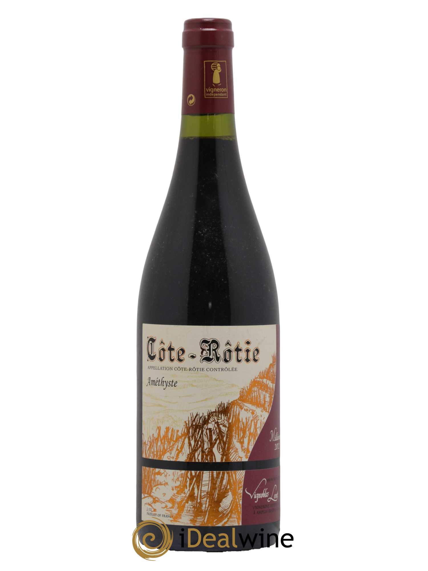 Côte-Rôtie Améthyste Vignobles Levet 2012 - Lot de 1 bouteille - 0