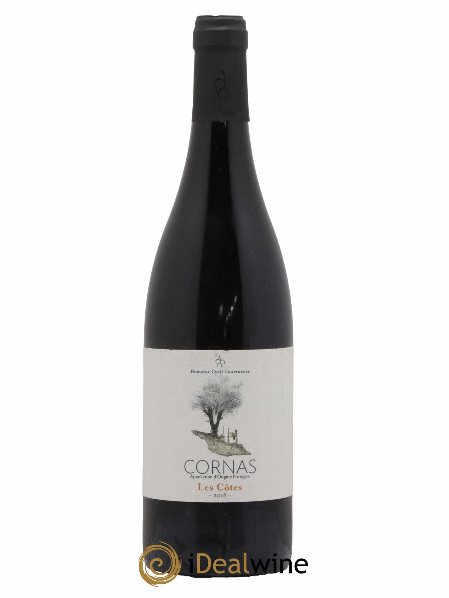 Cornas Les Côtes Domaine Cyril Courvoisier 2018 - Lot de 1 bouteille - 0