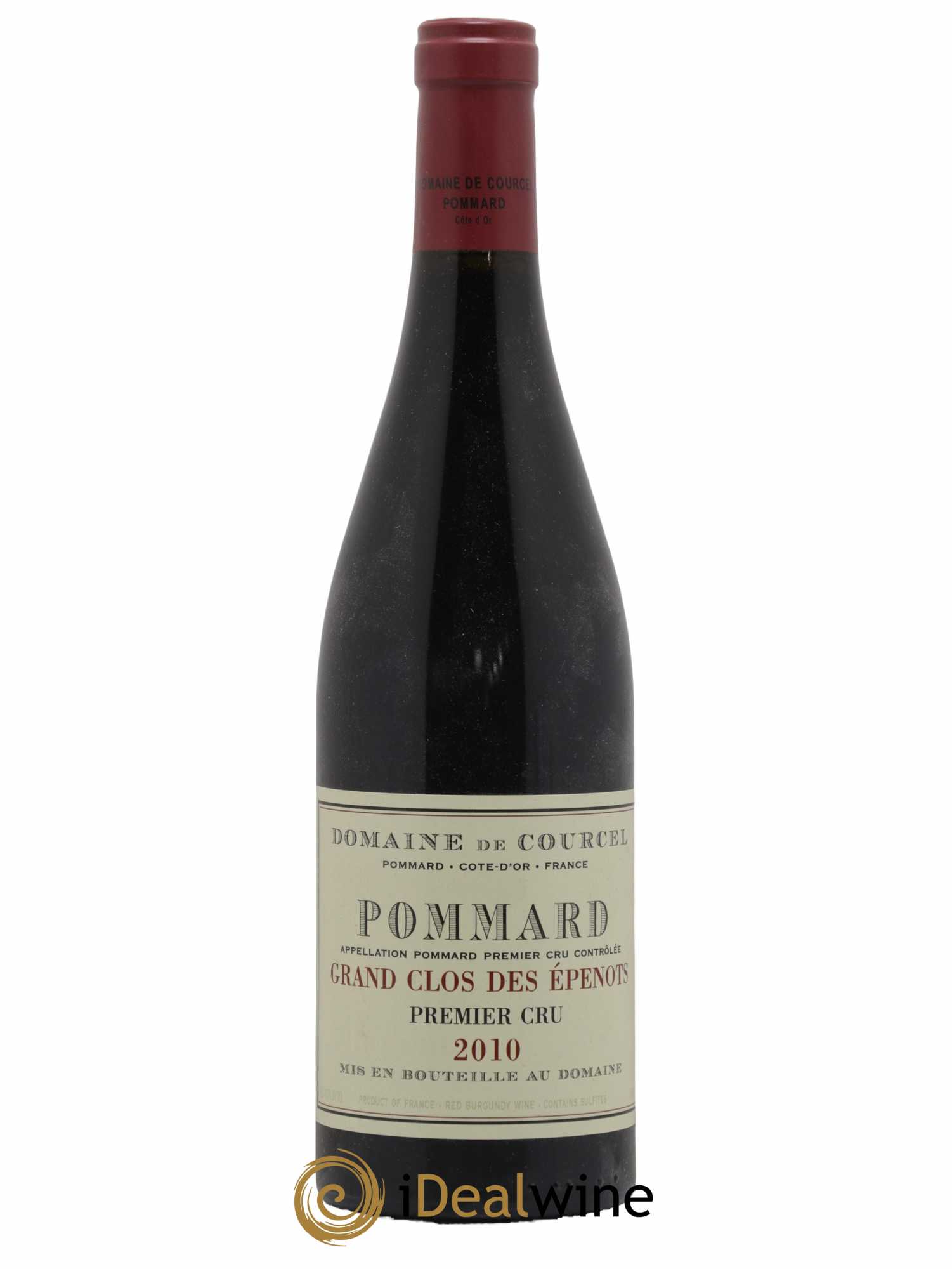 Pommard 1er Cru Grand Clos des Epenots de Courcel (Domaine) 2010 - Lot de 1 bouteille - 0