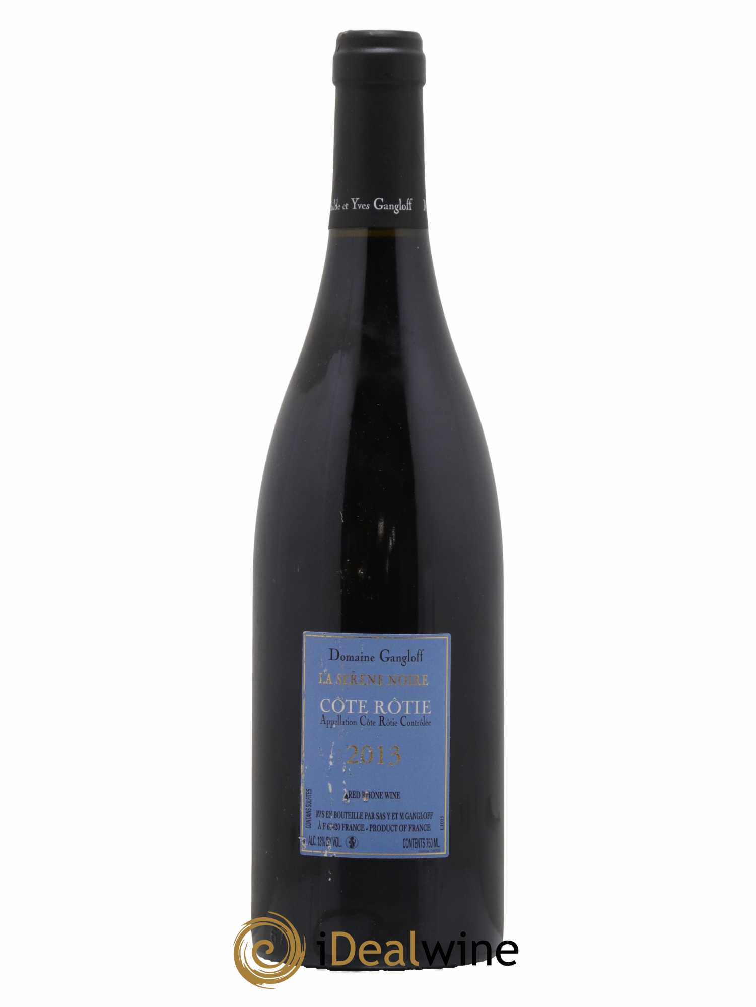 Côte-Rôtie La Sereine Noire Gangloff (Domaine) 2013 - Lot de 1 bouteille - 1