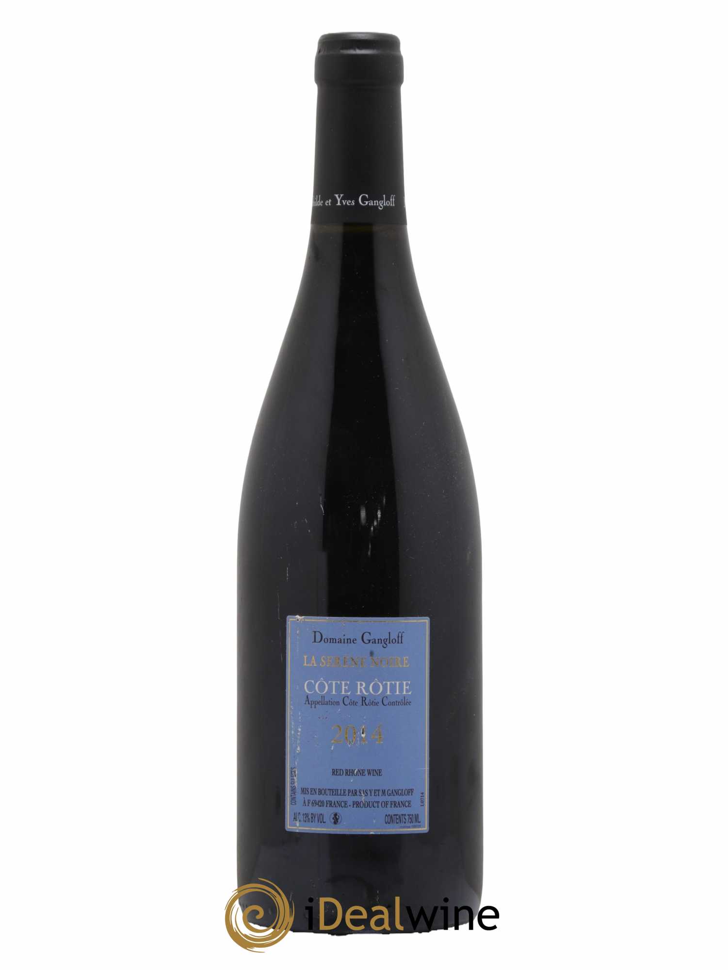 Côte-Rôtie La Sereine Noire Gangloff (Domaine) 2014 - Lot de 1 bouteille - 1