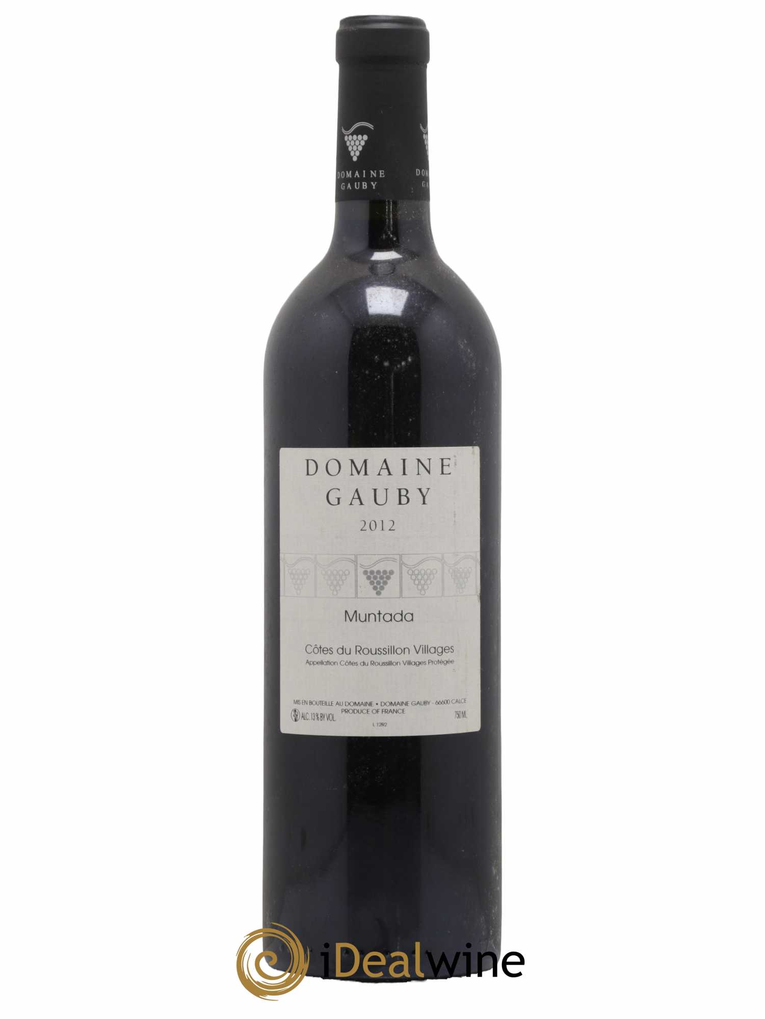 Côtes Catalanes (anciennement Côtes du Roussillon Villages) La Muntada Gauby (Domaine) 2012 - Lot de 1 bouteille - 0