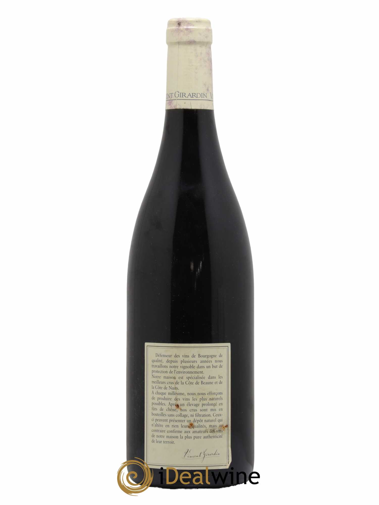 Echezeaux Grand Cru Vincent Girardin (Domaine) 2001 - Lot de 1 bouteille - 1