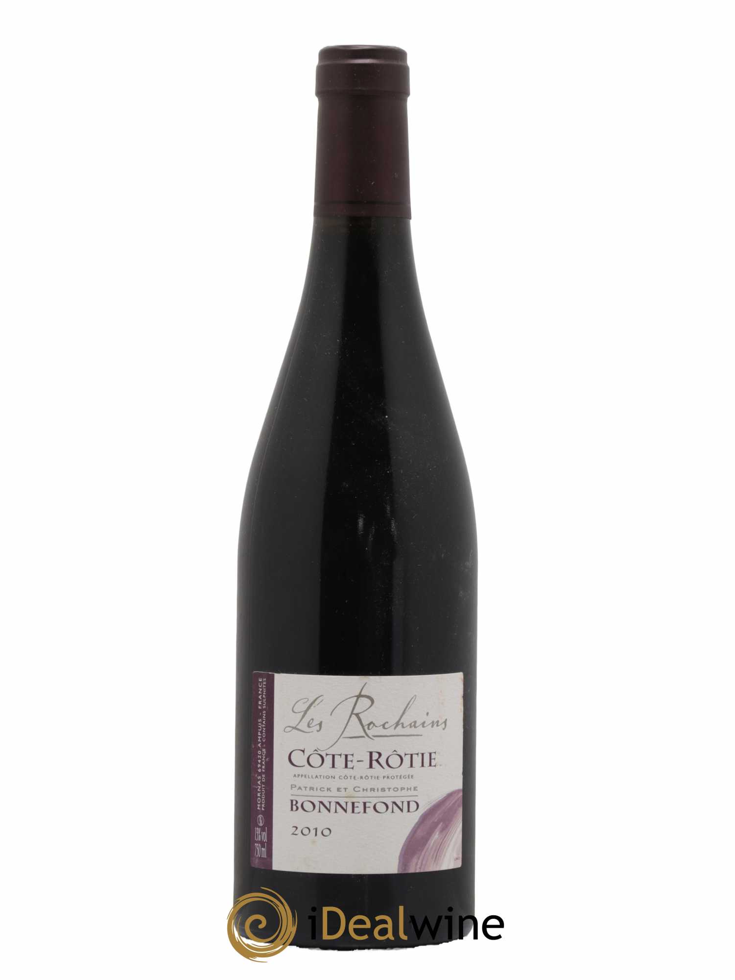 Côte-Rôtie Les Rochains Domaine Bonnefond 2010 - Lot de 1 bouteille - 0