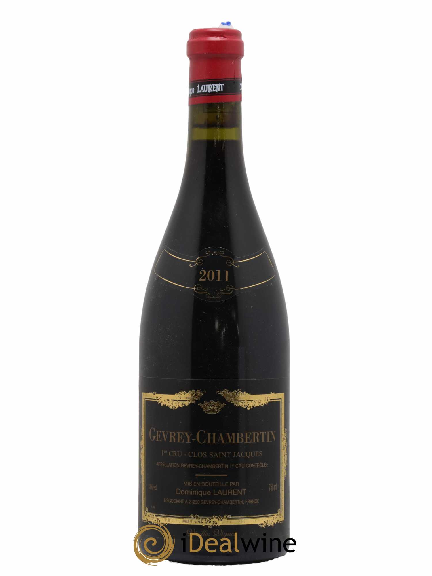 Gevrey-Chambertin 1er Cru Clos Saint Jacques Vieilles Vignes Dominique Laurent 2011 - Lot de 1 bouteille - 0