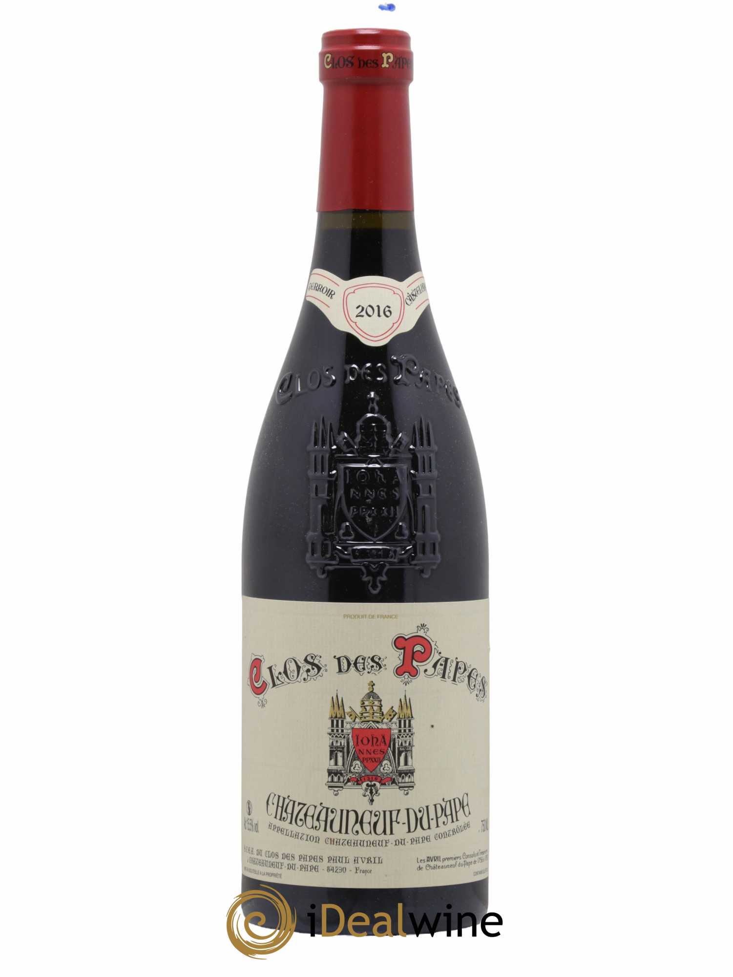 Châteauneuf-du-Pape Clos des Papes - Paul Avril 2016 - Lot de 1 bouteille - 0