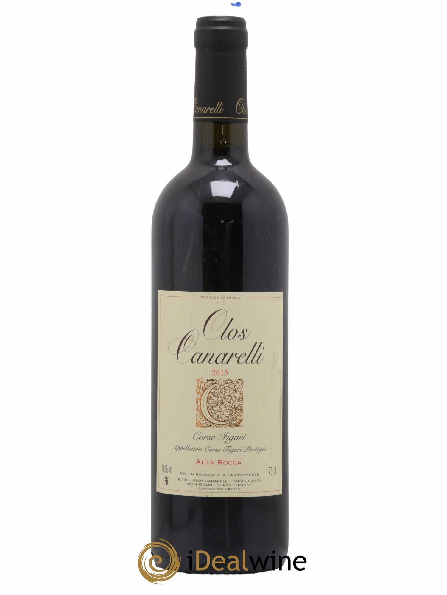 Figari Clos Canarelli Alta Rocca 2015 - Posten von 1 Flasche - 0