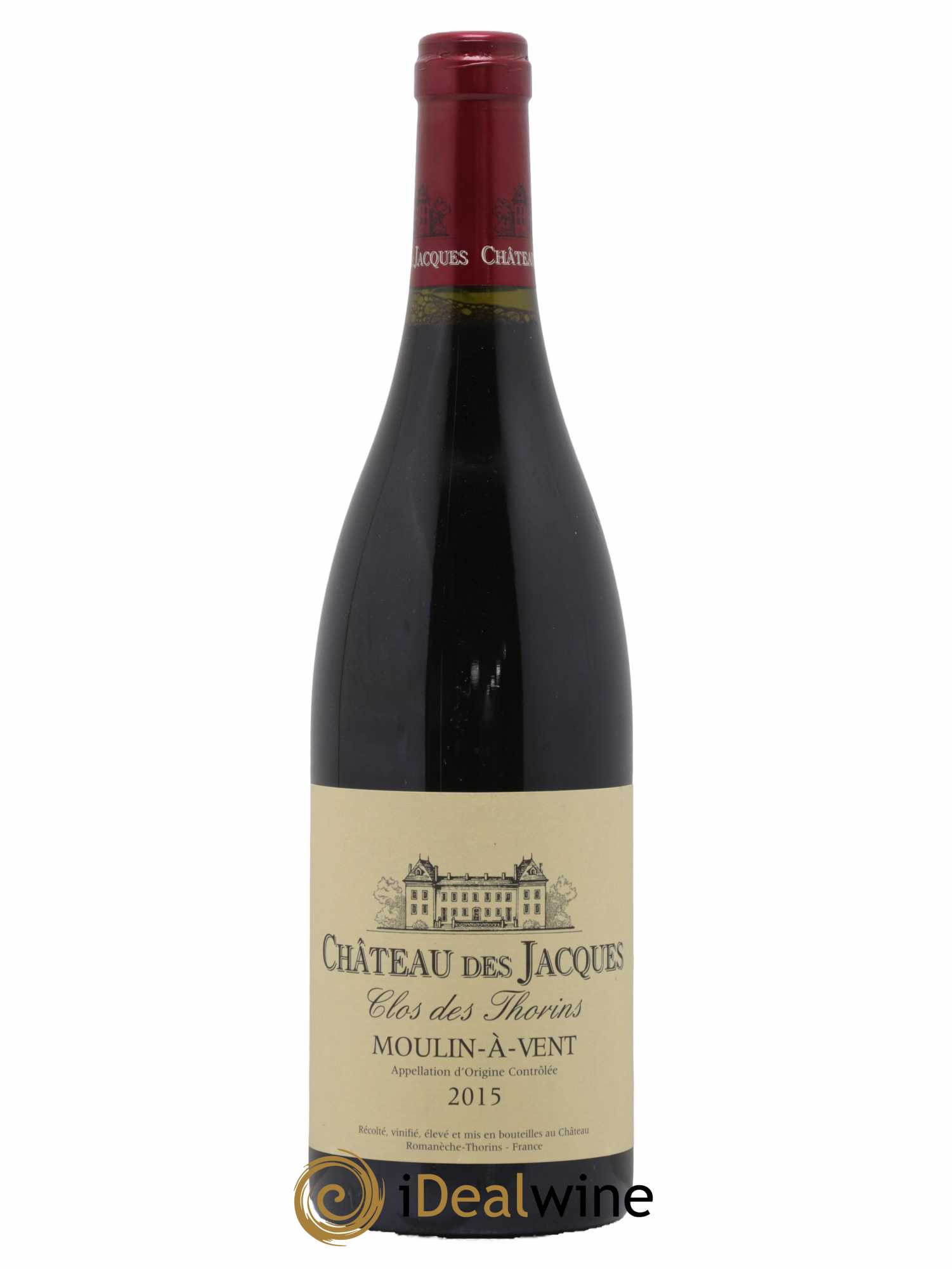 Moulin-à-Vent Clos des Thorins Château des Jacques 2015 - Lot de 1 bouteille - 0