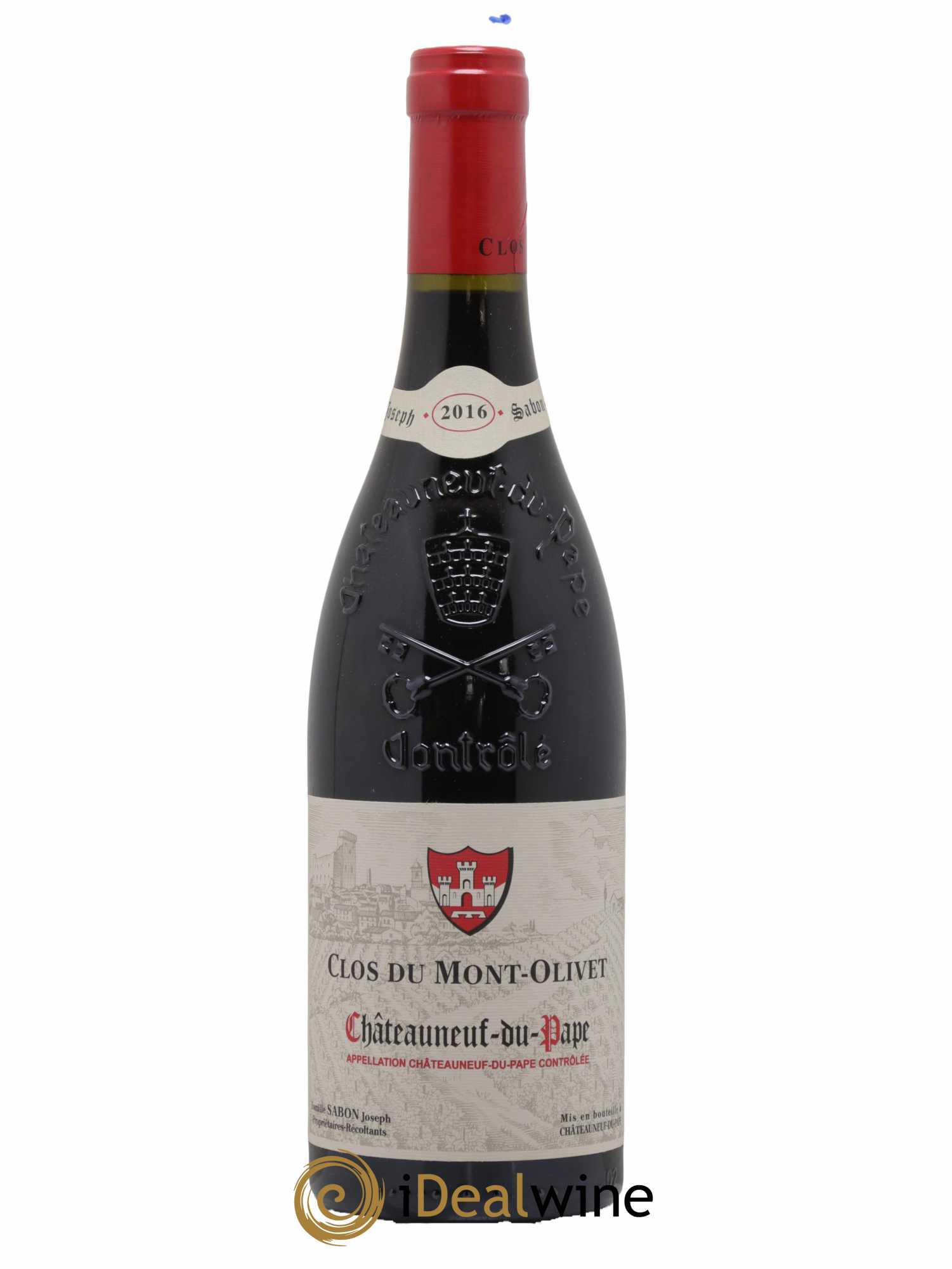 Châteauneuf-du-Pape Clos du Mont-Olivet 2016 - Lot de 1 bouteille - 0