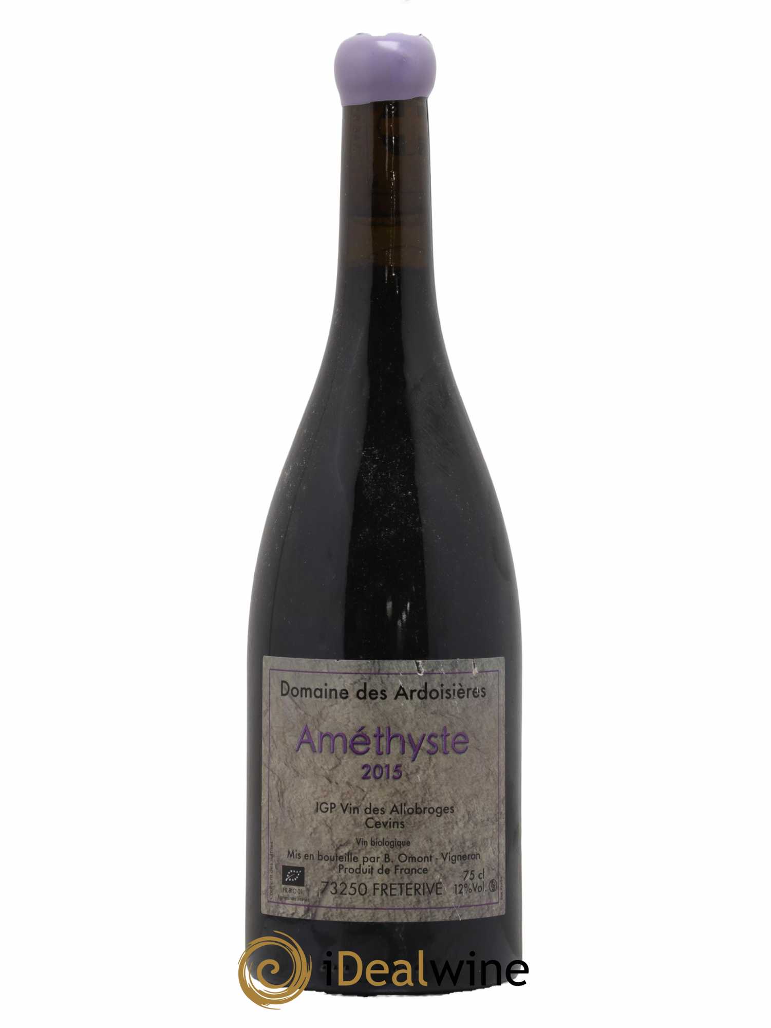 Vin des Allobroges Cevins Améthyste Ardoisières (Domaine des) 2015 - Lot de 1 bouteille - 0