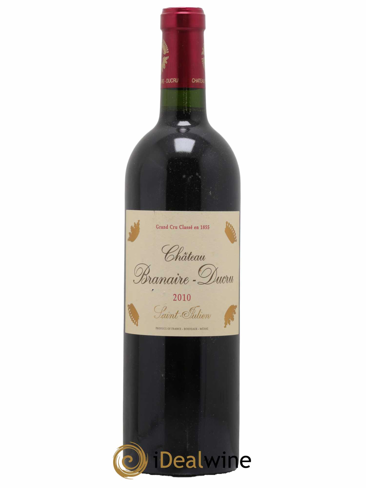 Château Branaire Ducru 4ème Grand Cru Classé 2010 - Lot de 1 bouteille - 0