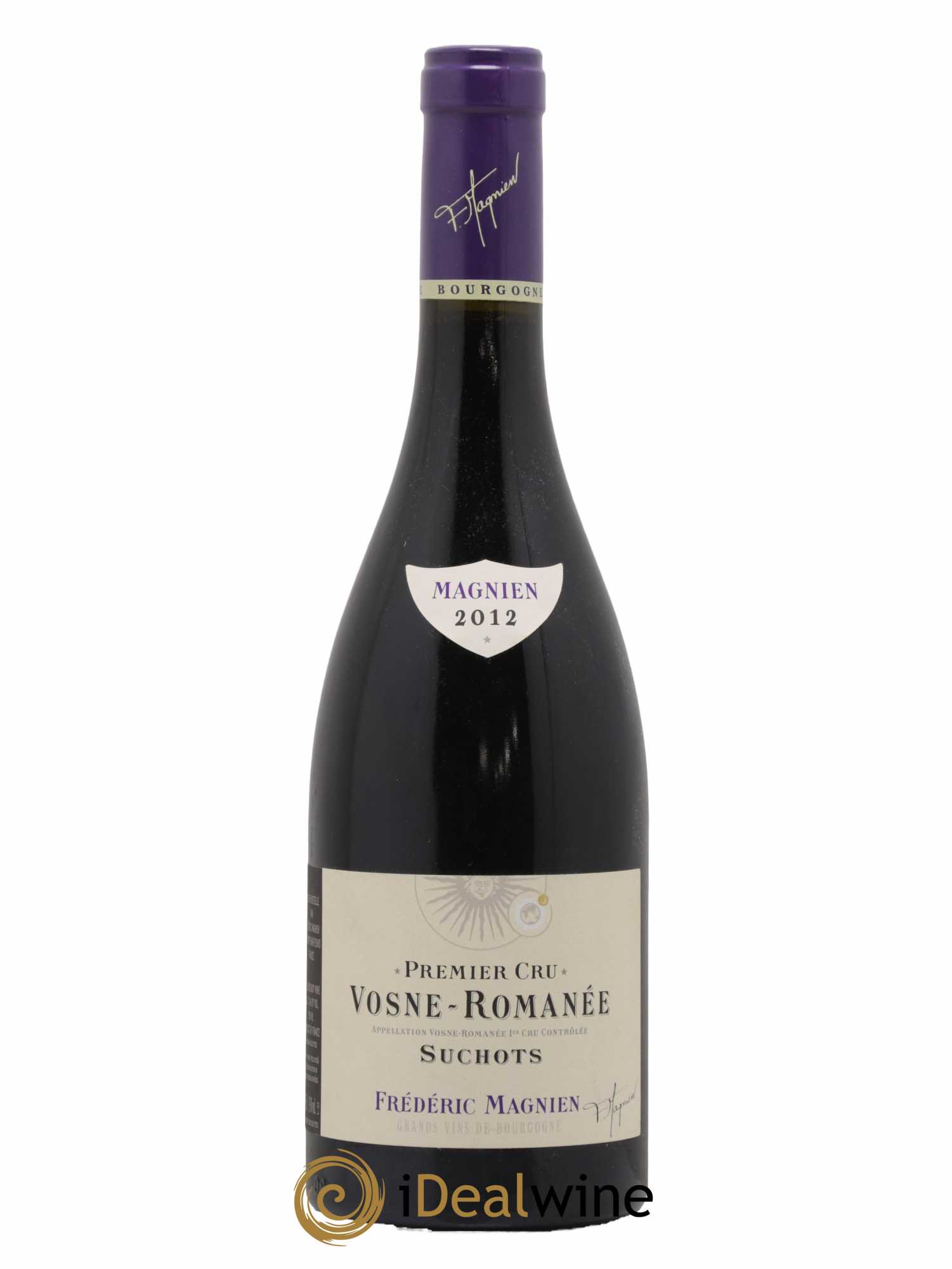 Vosne-Romanée 1er Cru Suchots Frédéric Magnien 2012 - Lot de 1 bouteille - 0