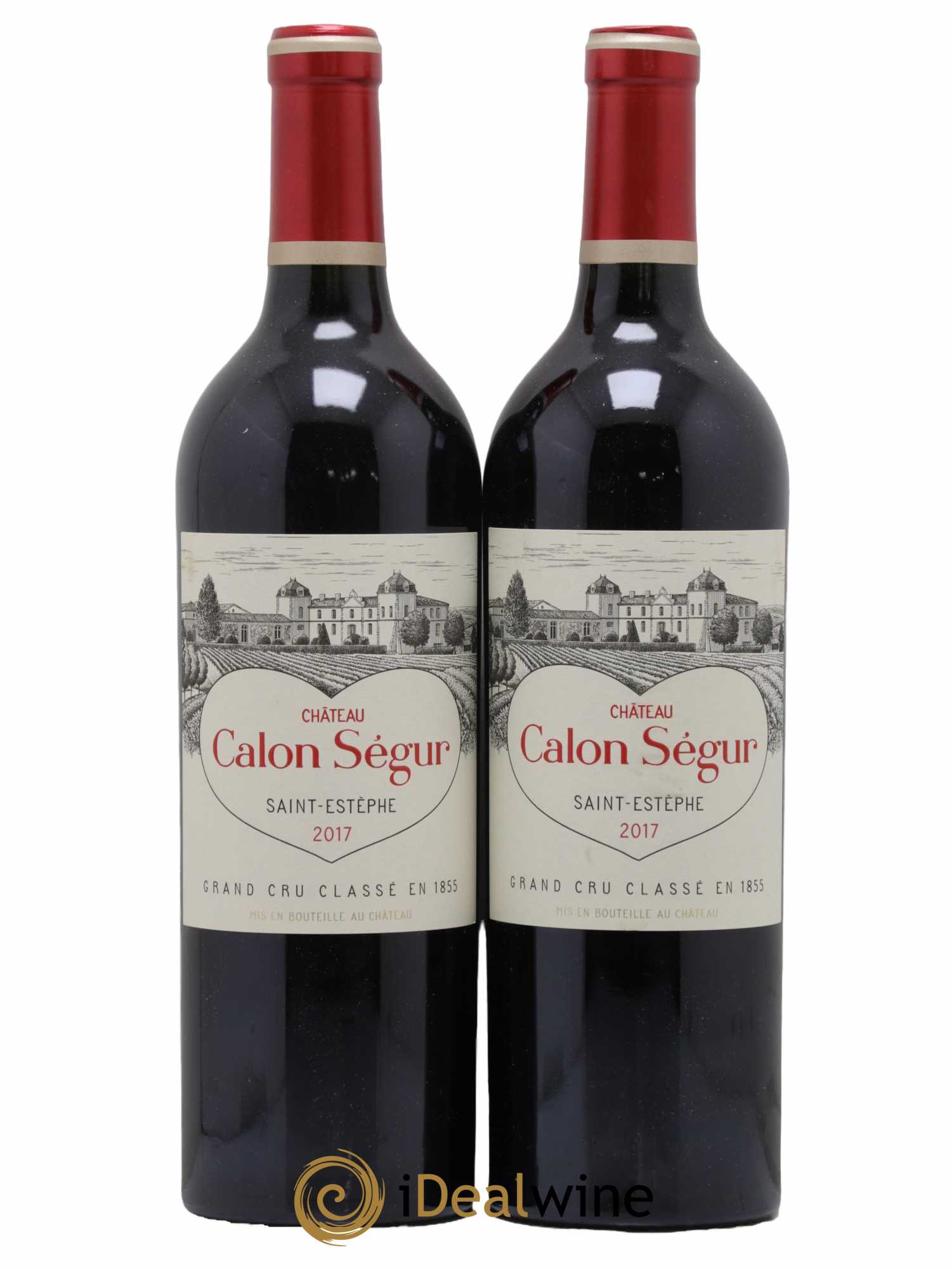 Château Calon Ségur 3ème Grand Cru Classé 2017 - Lot de 2 bouteilles - 0