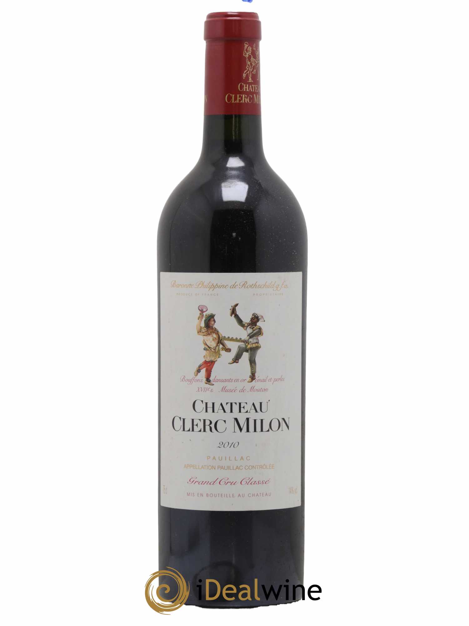 Château Clerc Milon 5ème Grand Cru Classé 2010 - Lot de 1 bouteille - 0