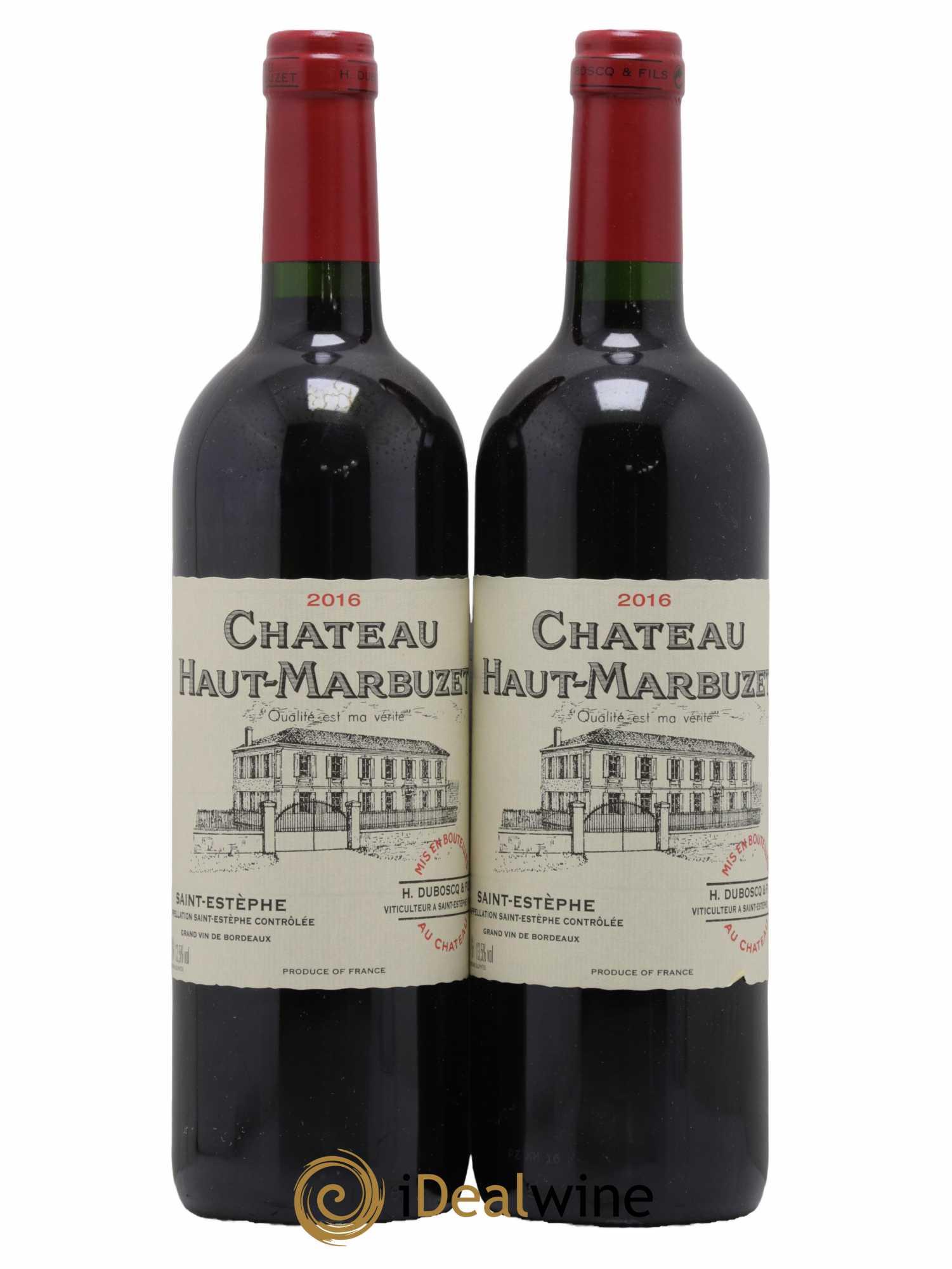 Château Haut Marbuzet 2016 - Lot de 2 bouteilles - 0