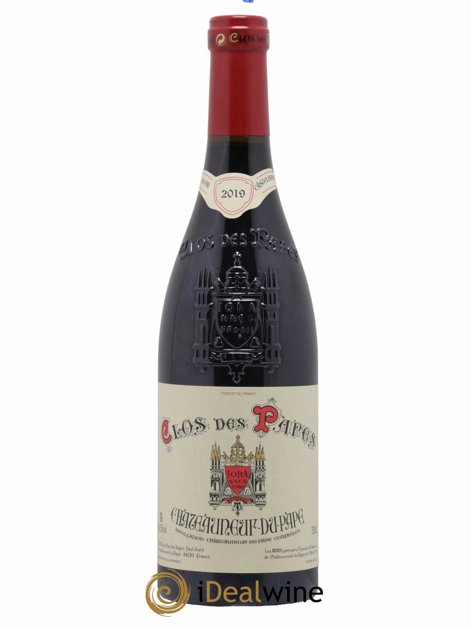 Châteauneuf-du-Pape Clos des Papes - Paul Avril 2019 - Lot de 1 bouteille - 0