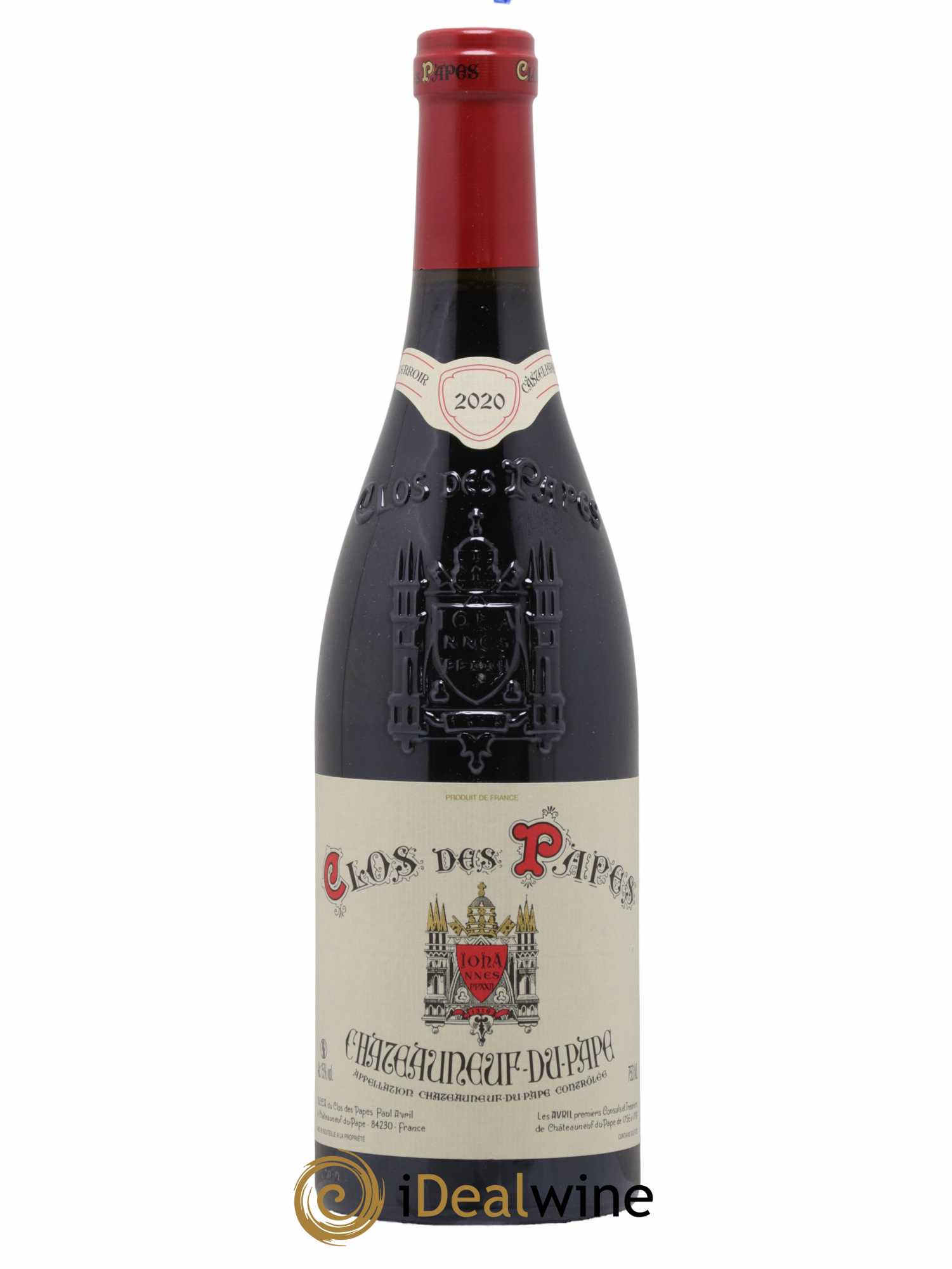 Châteauneuf-du-Pape Clos des Papes - Paul Avril 2020 - Lot de 1 bouteille - 0